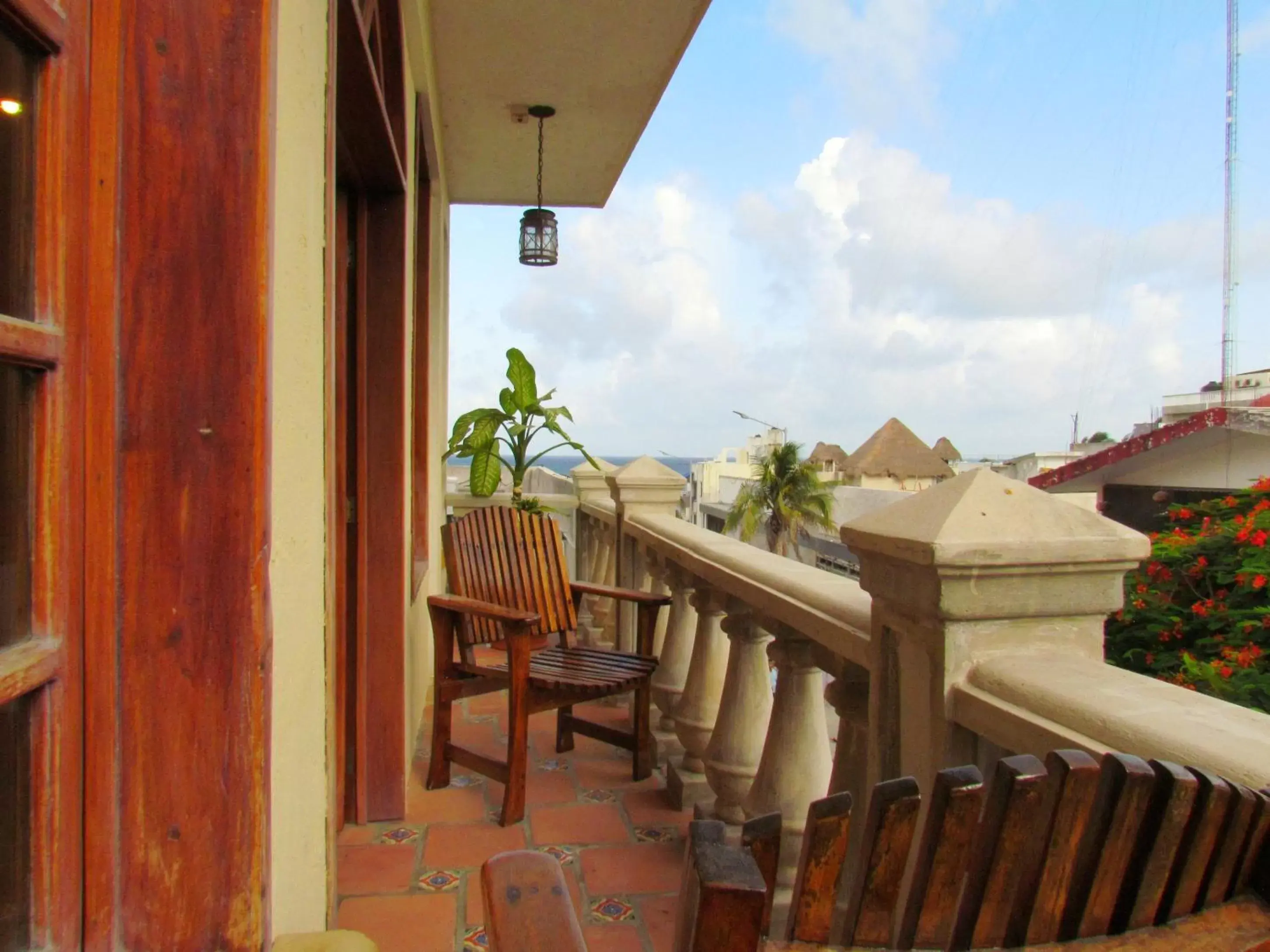 Balcony/Terrace in Hotel Cielo