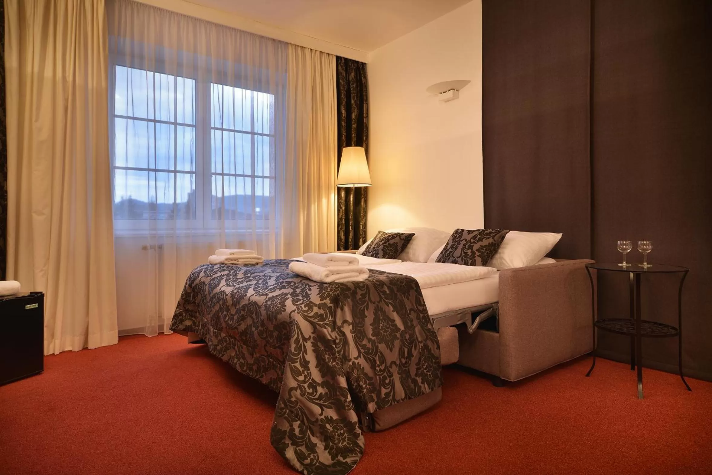 Bed in Parkhotel Morris Novy Bor