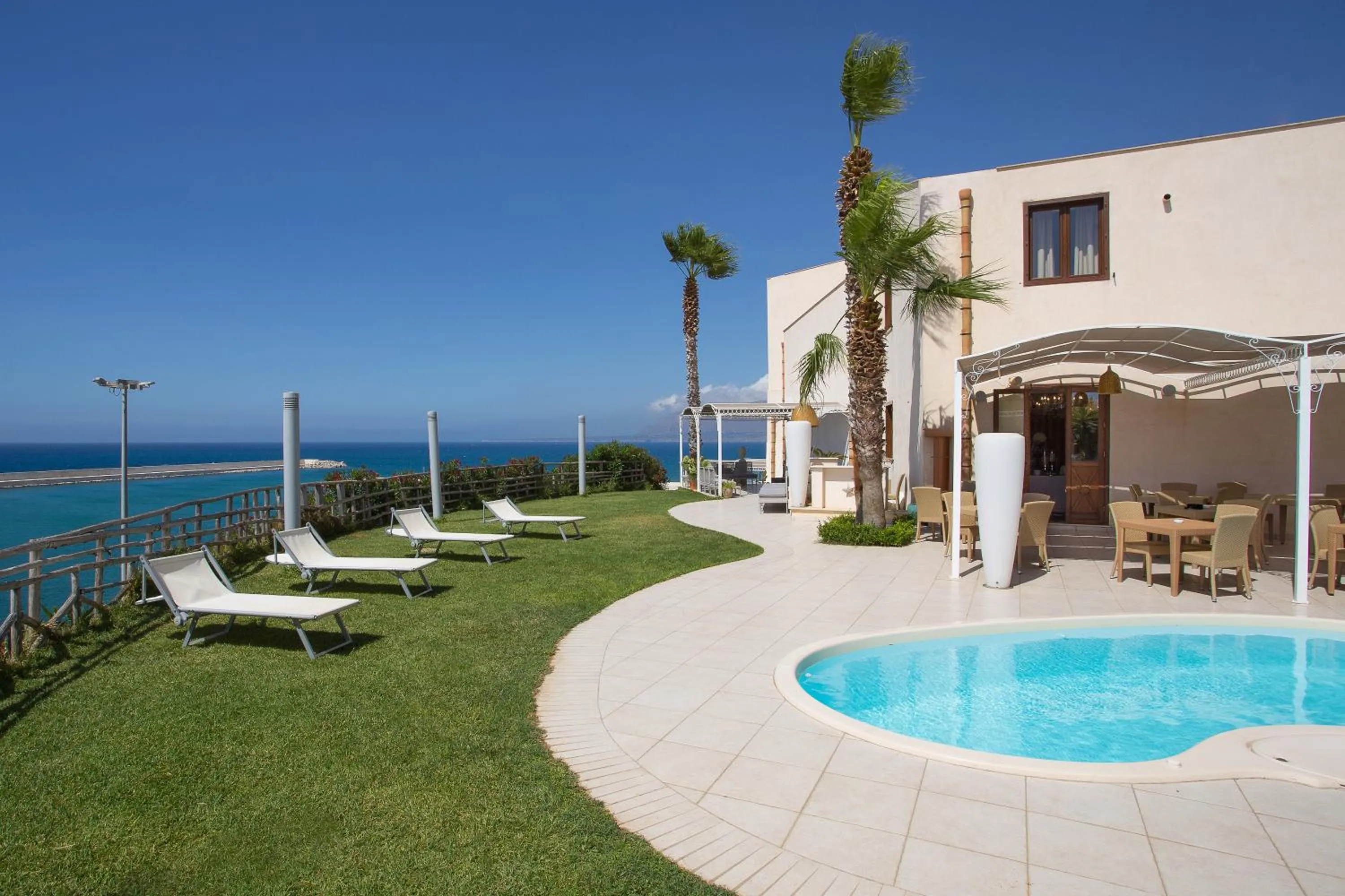 Patio in Marina Holiday & Spa