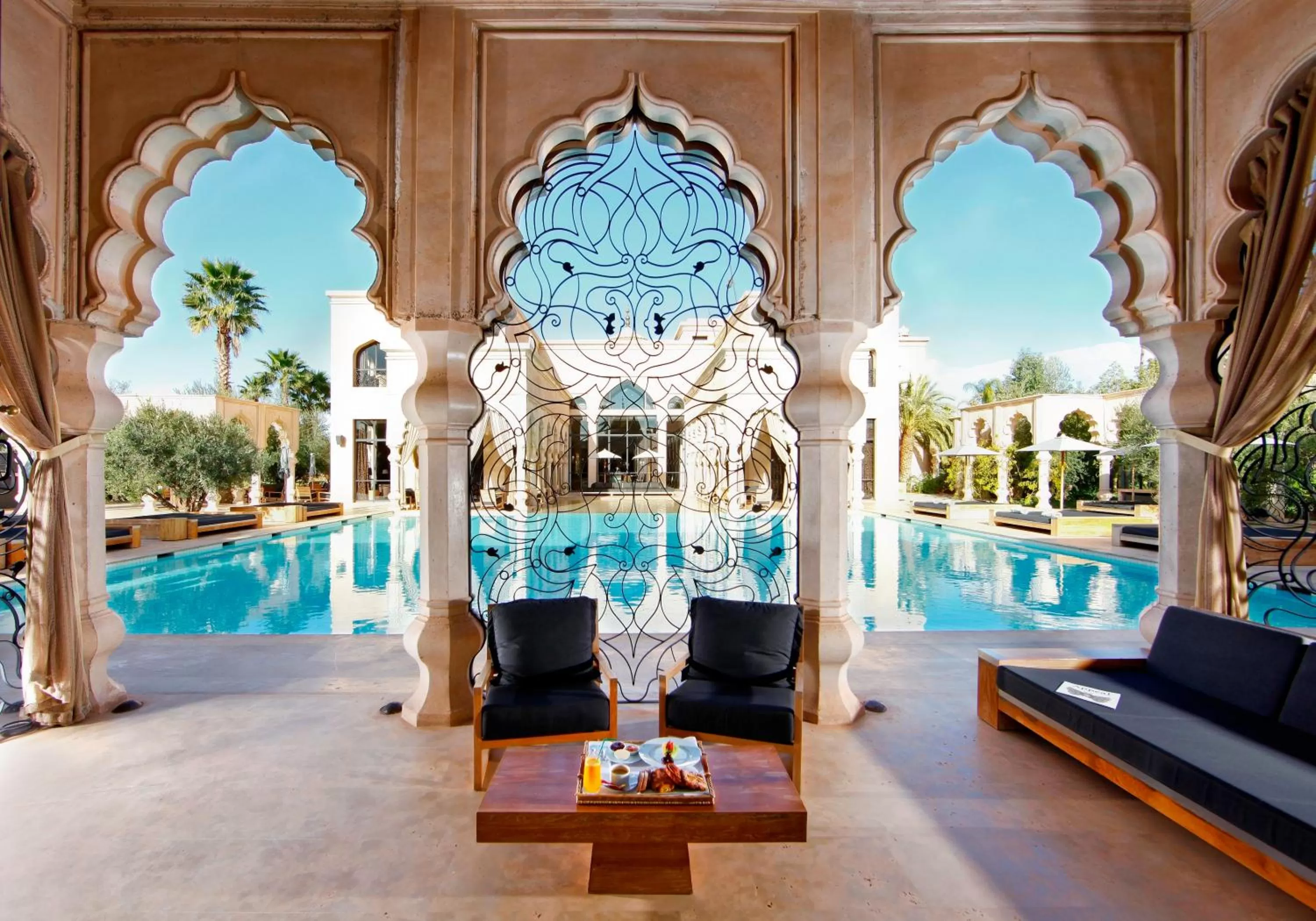 Swimming pool in Palais Namaskar
