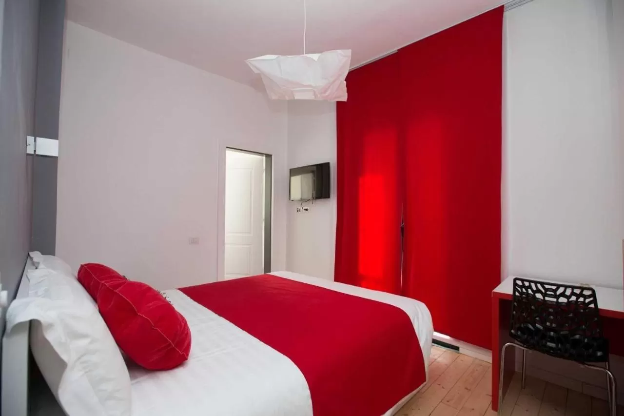 Bedroom, Bed in Hotel Rimini Tirana