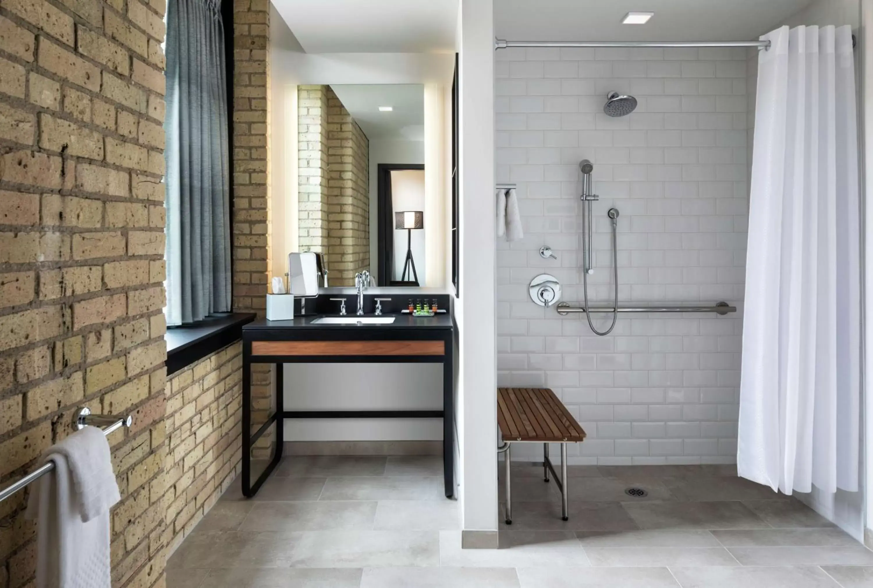 Bathroom in Canopy by Hilton Minneapolis Mill District