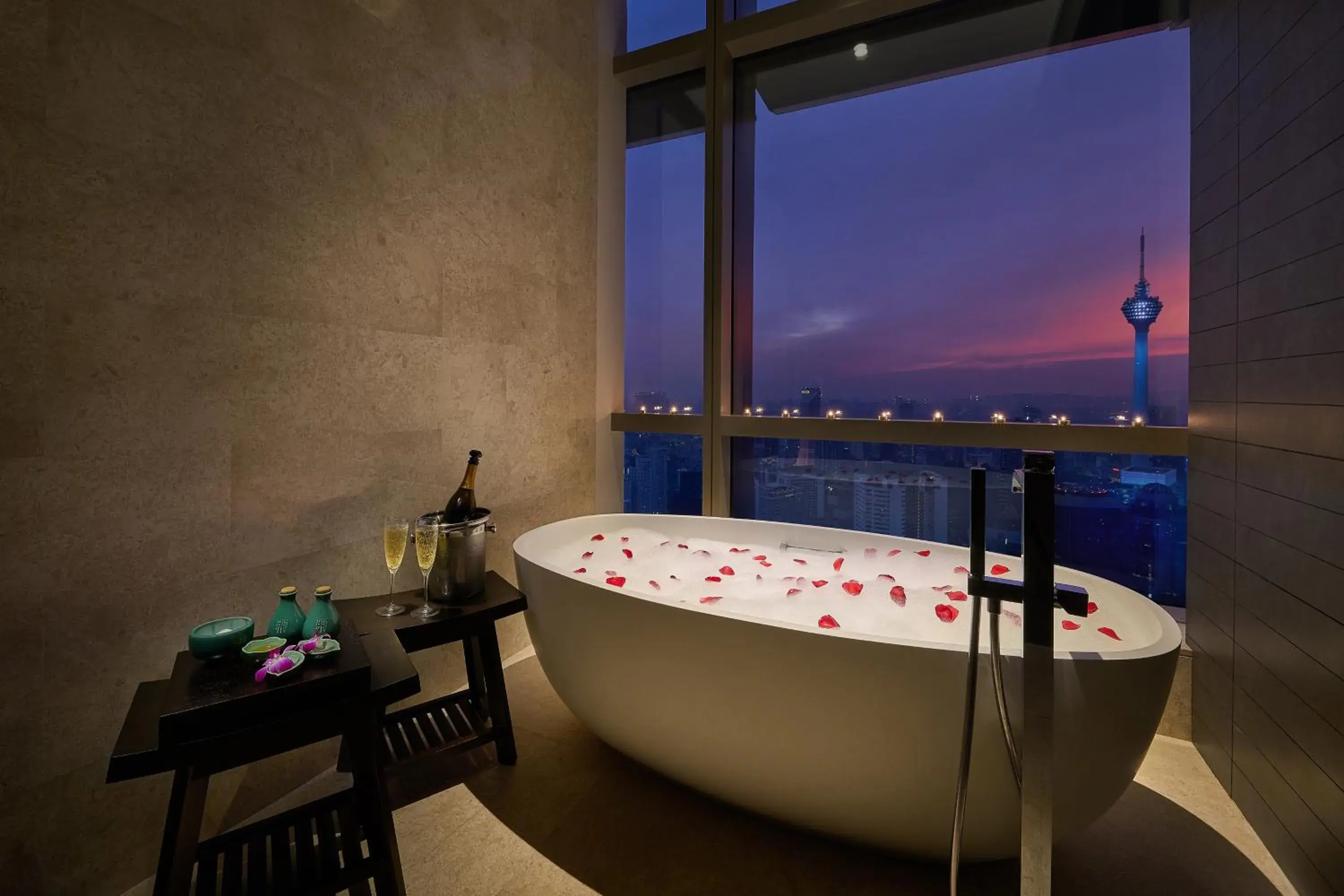 Bathroom in Banyan Tree Kuala Lumpur