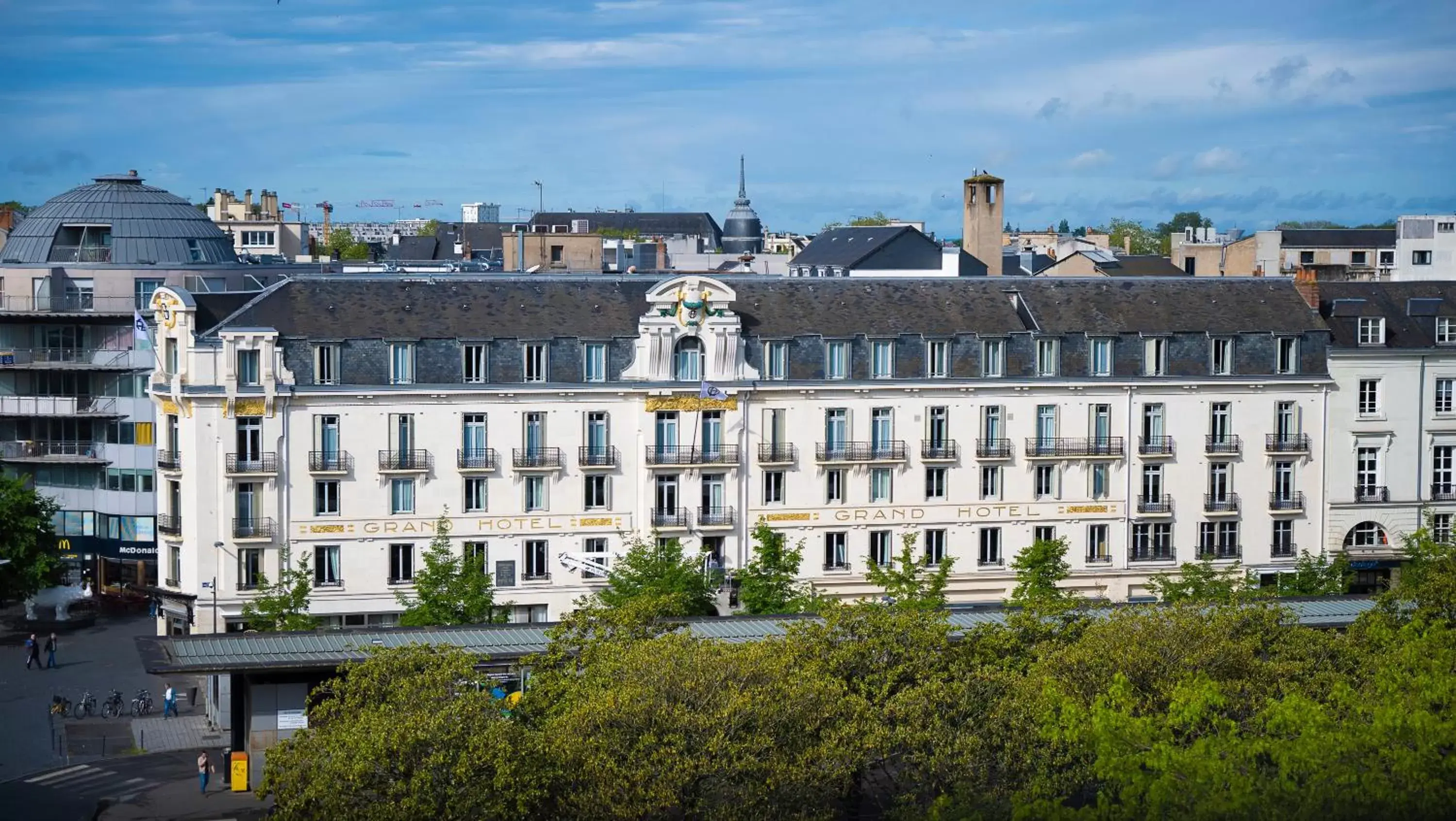 Property building in Le Grand Hotel