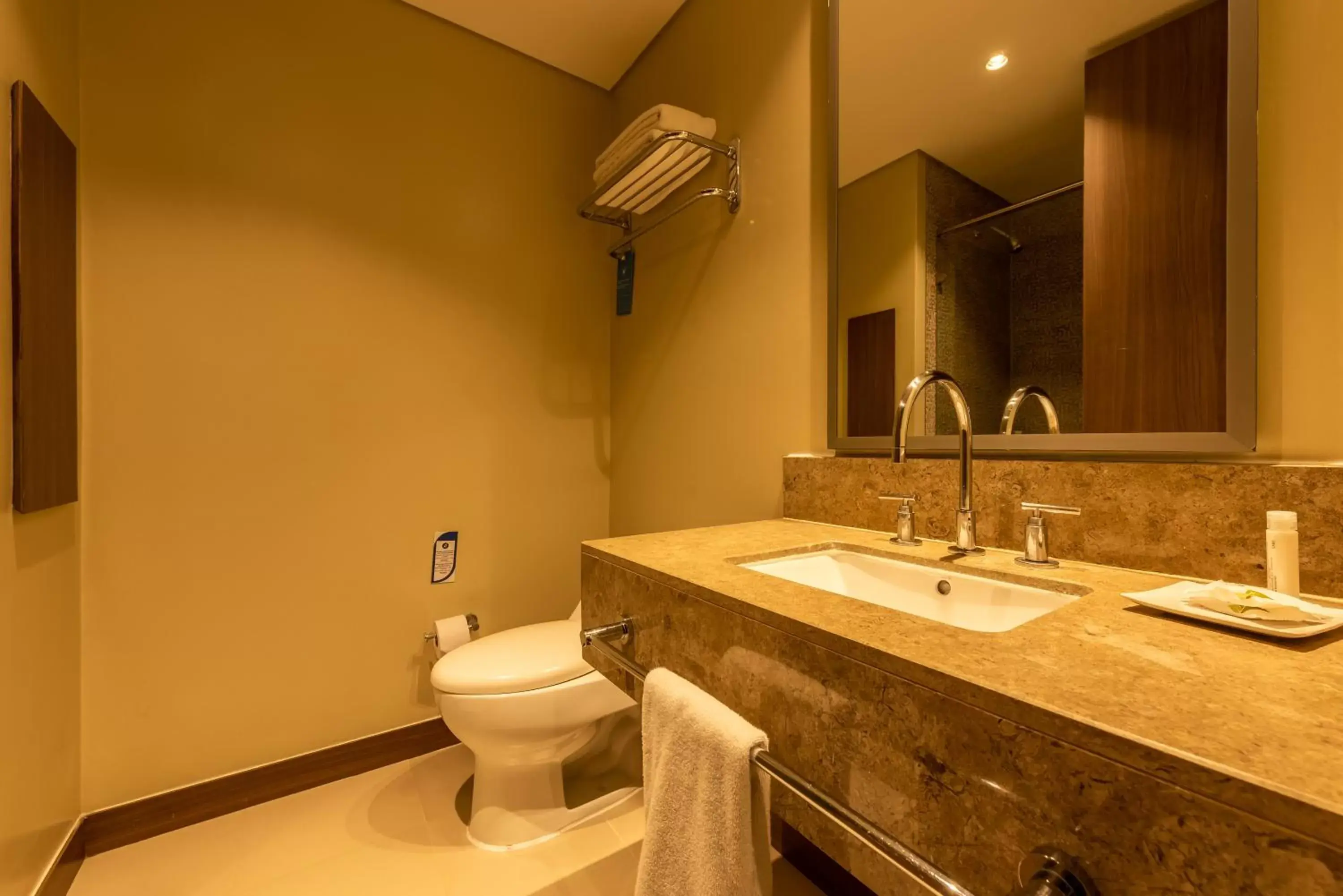 Bed, Bathroom in Hampton by Hilton Cartagena