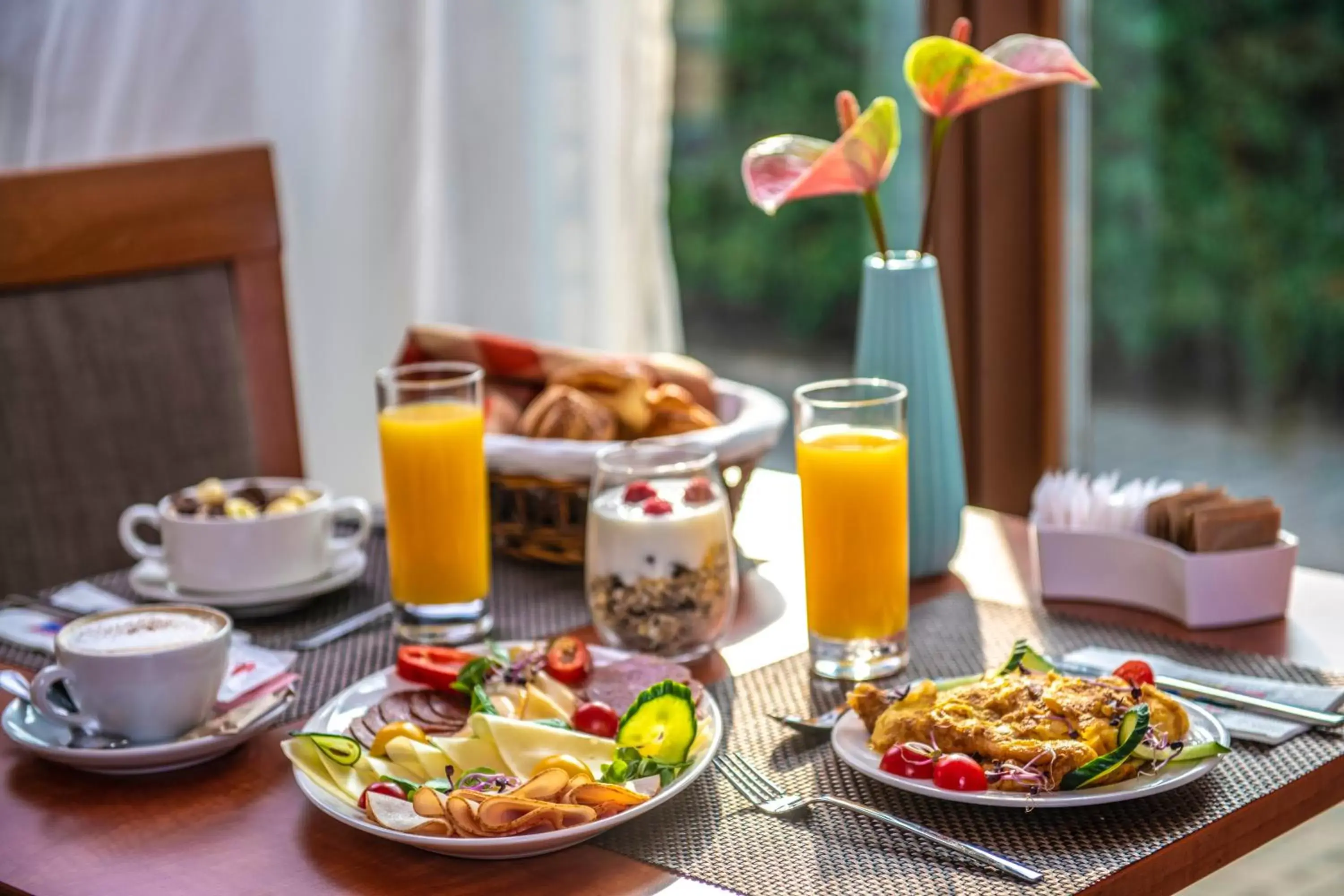 Buffet breakfast, Breakfast in Budapest Airport Hotel Stáció Wellness & Konferencia