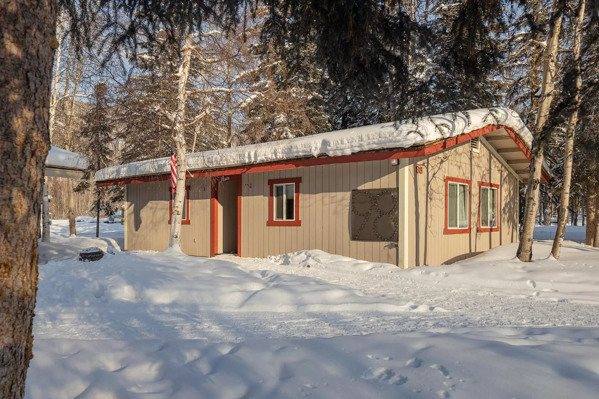 Property building in Chena Hot Springs Resort