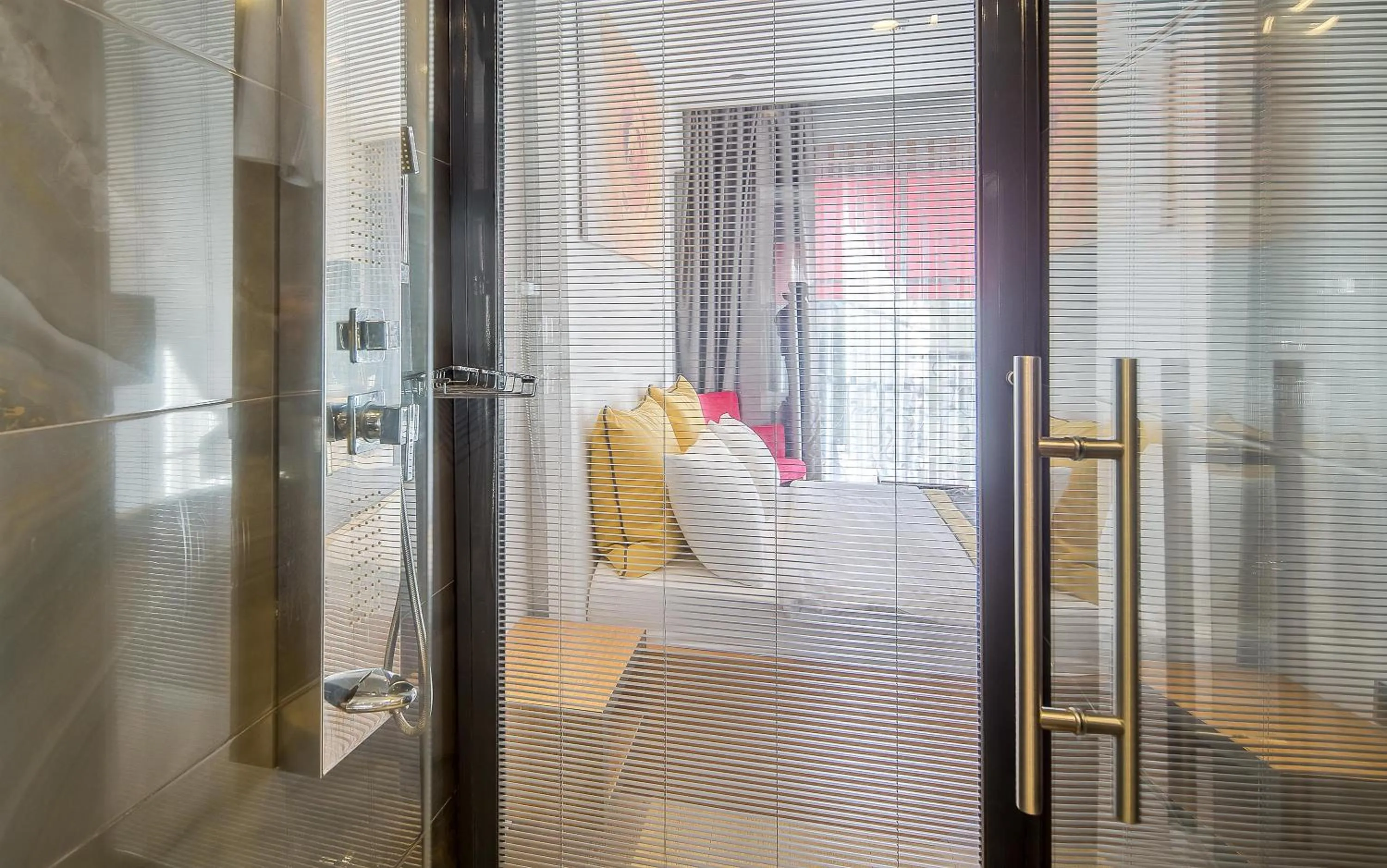 Bathroom, Bed in Espina Hotel