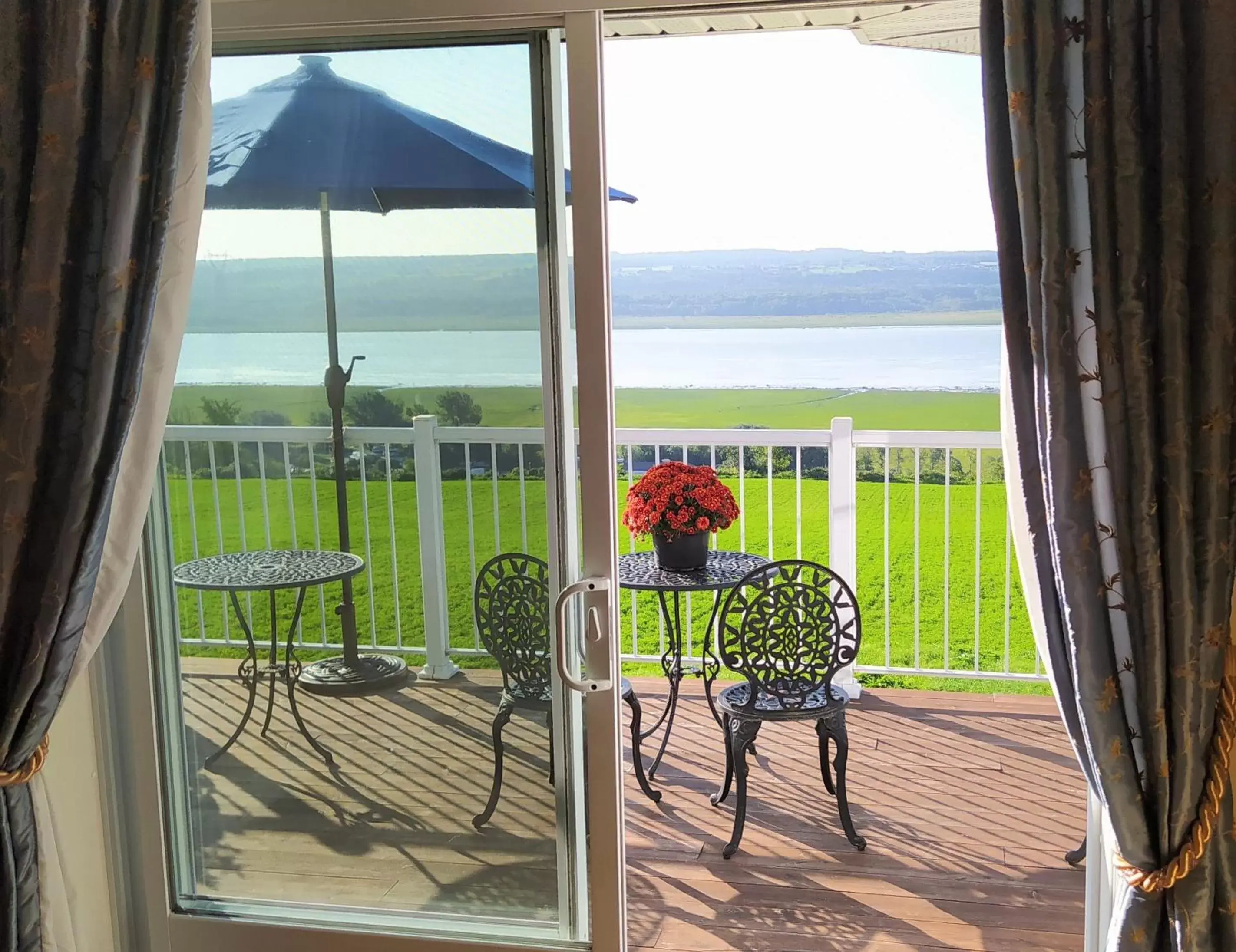 Balcony/Terrace in Bed & Breakfast, Gîte La Princesse des Champs