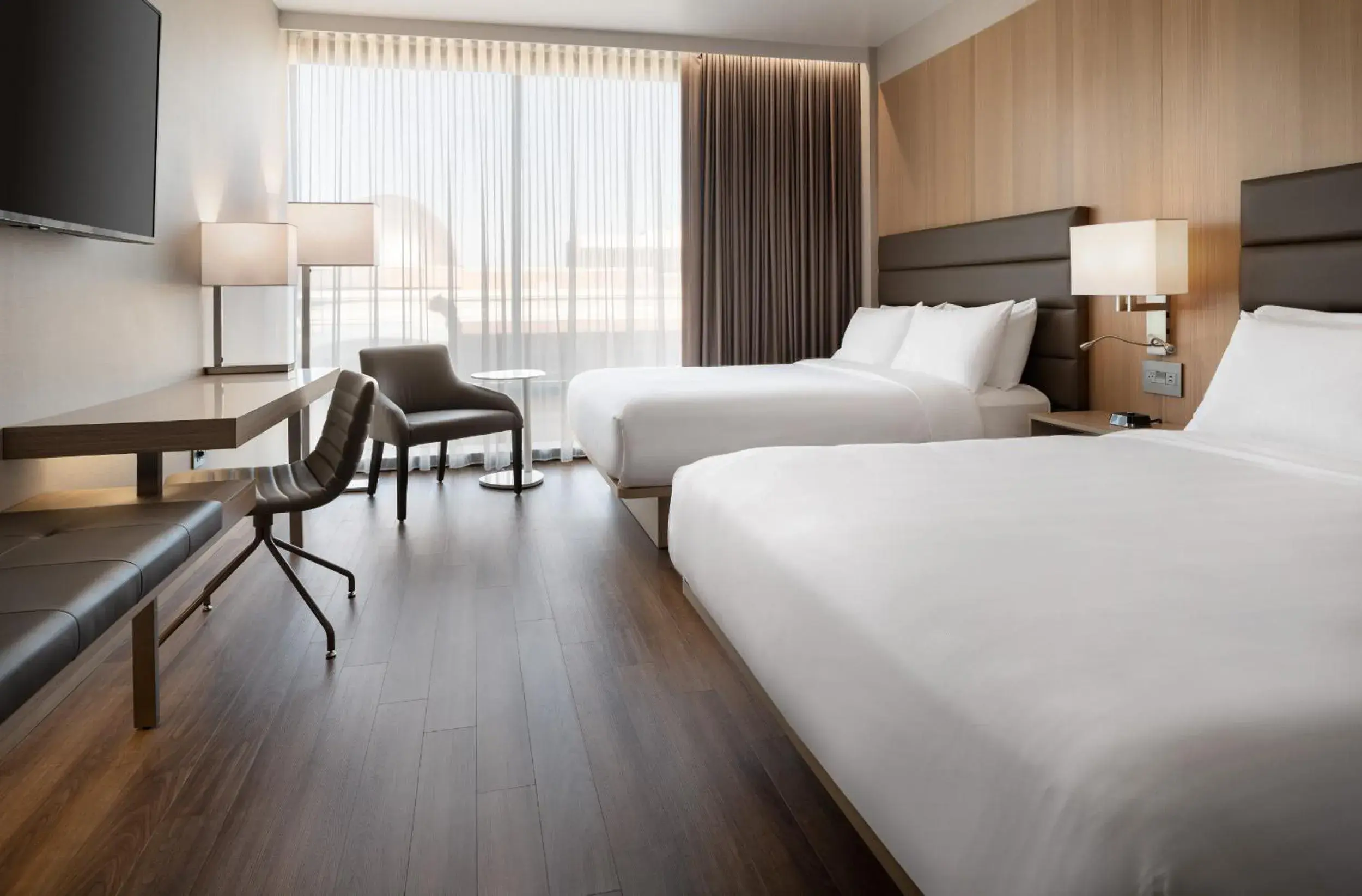 Bed in AC Hotel by Marriott San Rafael