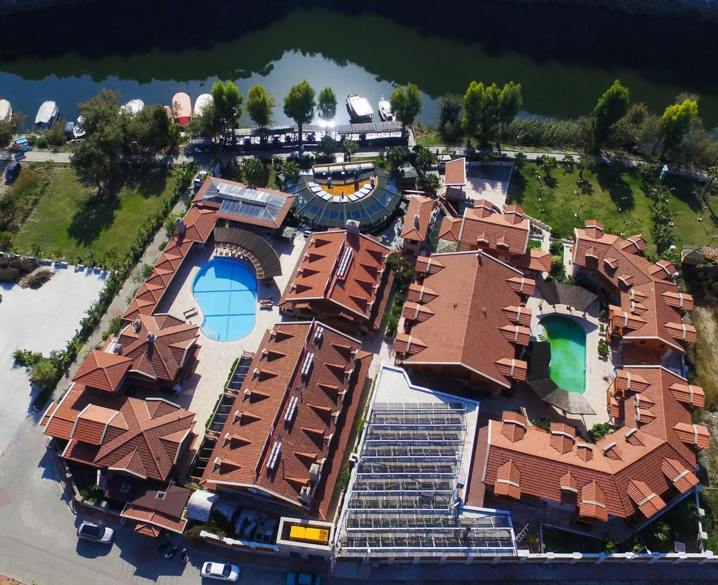 River view, Bird's-eye View in Bc Spa Hotel
