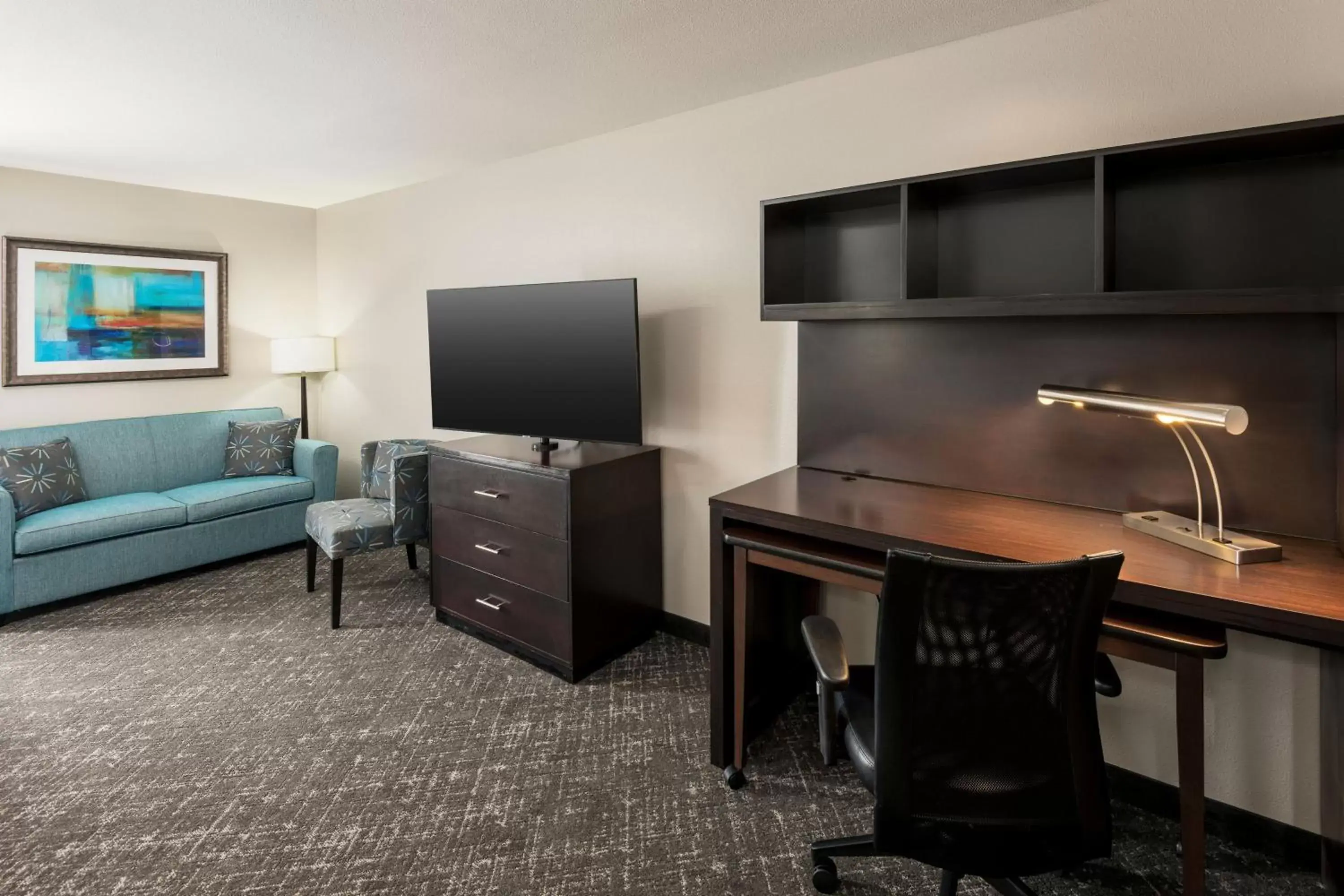 Bedroom, TV/Entertainment Center in TownePlace Suites by Marriott Abilene Northeast