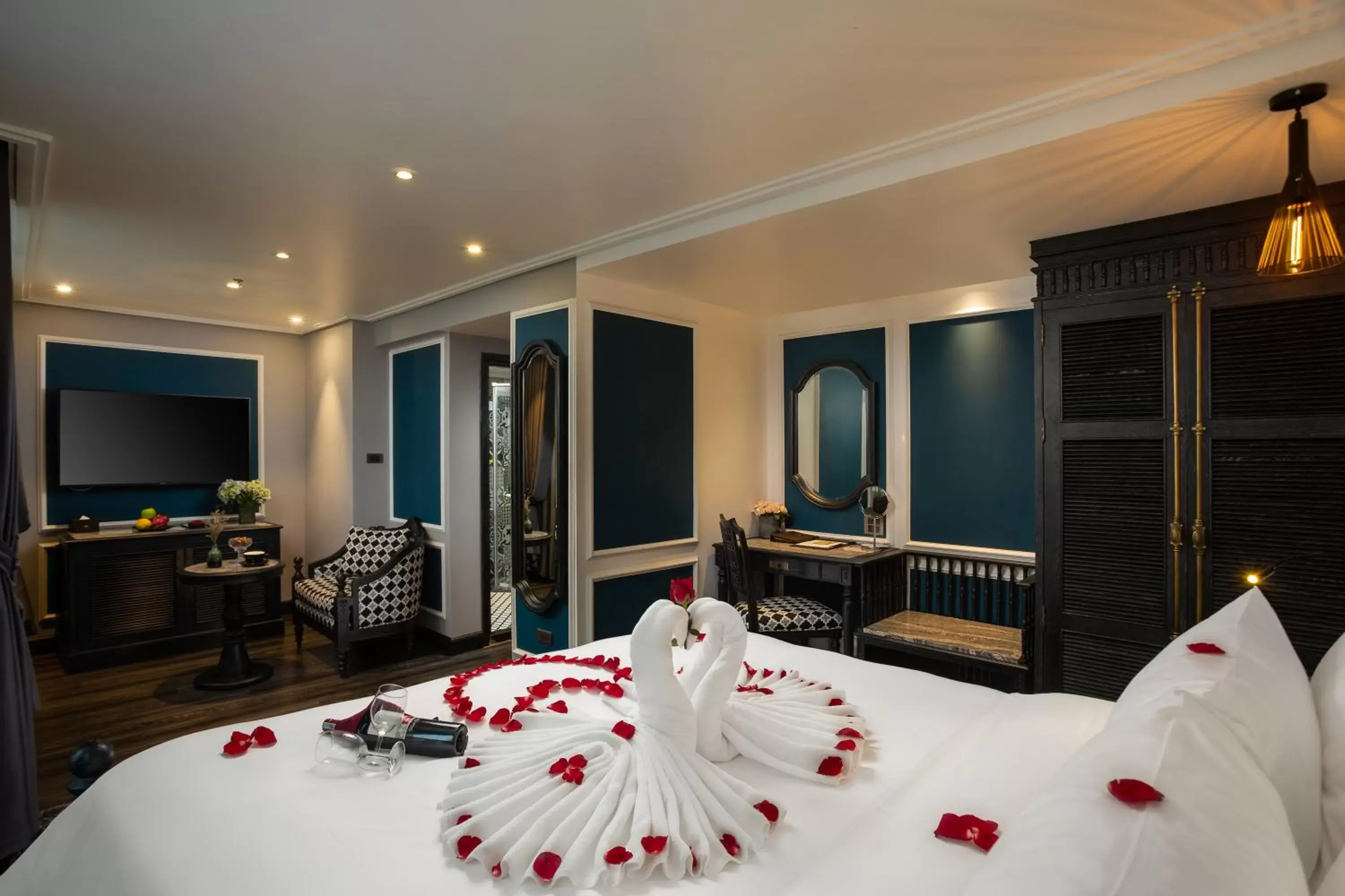 Bedroom in Hanoi Esplendor Hotel and Spa