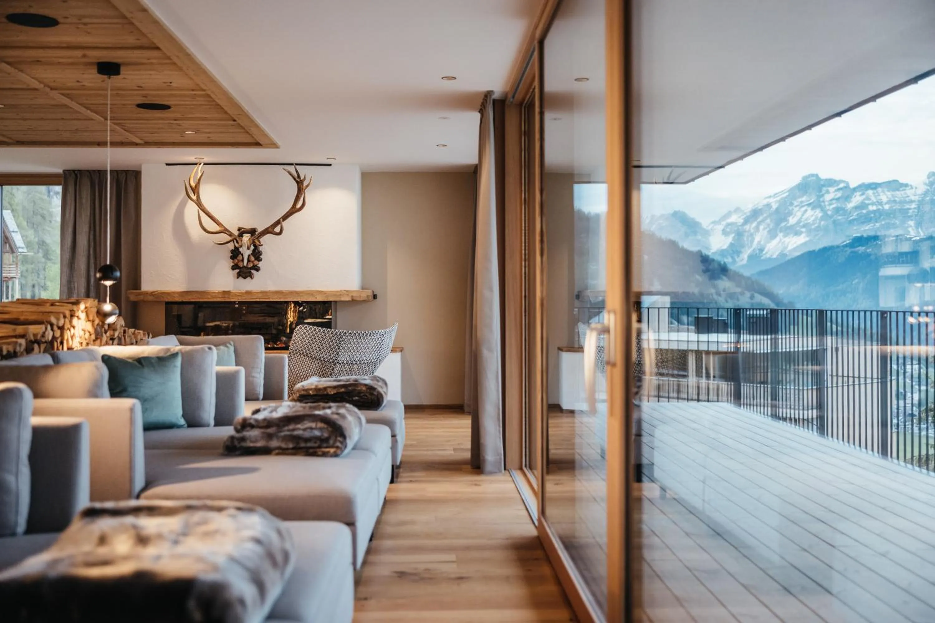 Spa and wellness centre/facilities in Kolfuschgerhof Mountain Resort