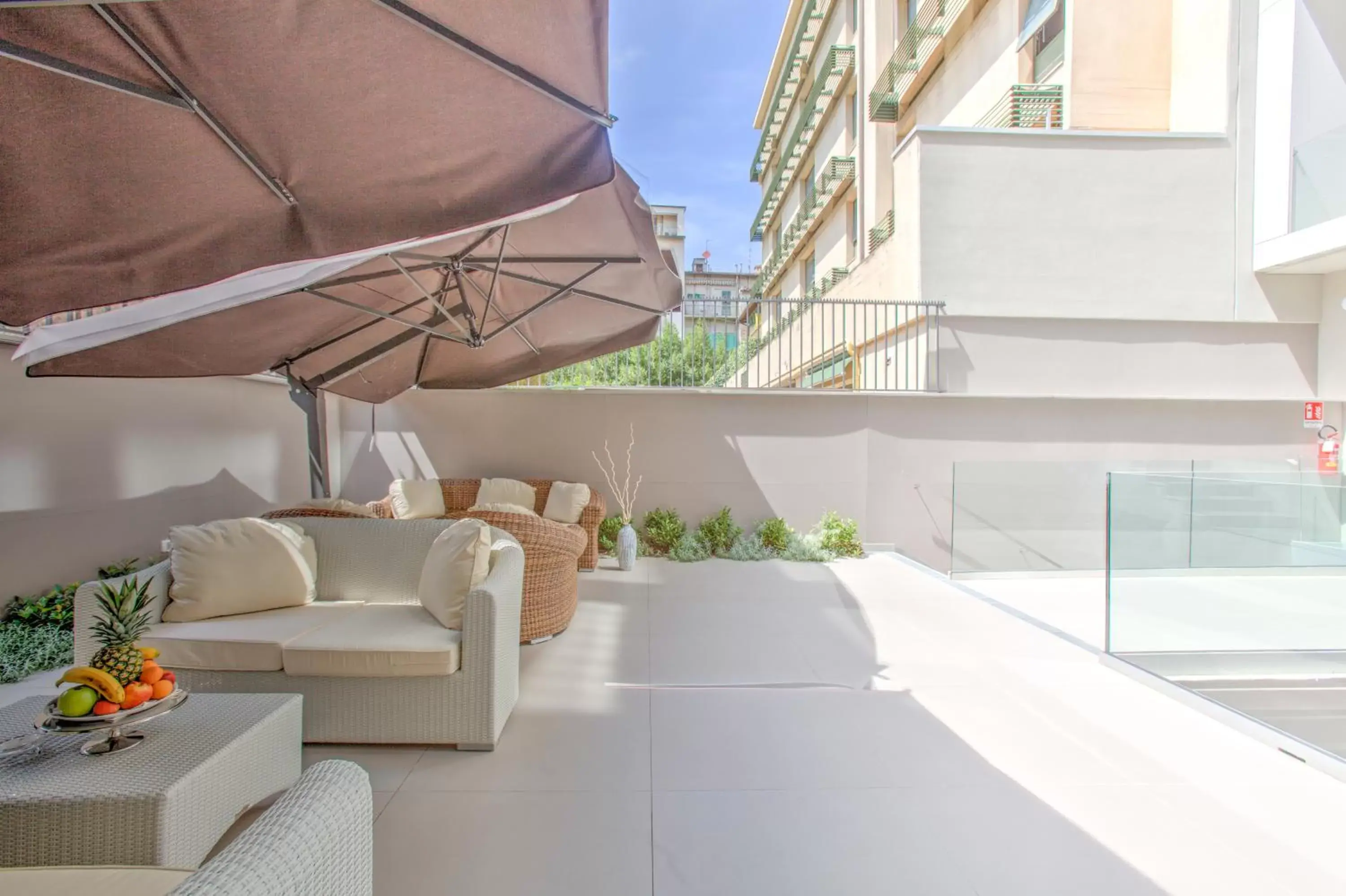 Balcony/Terrace, Patio/Outdoor Area in Mh Florence Hotel & Spa