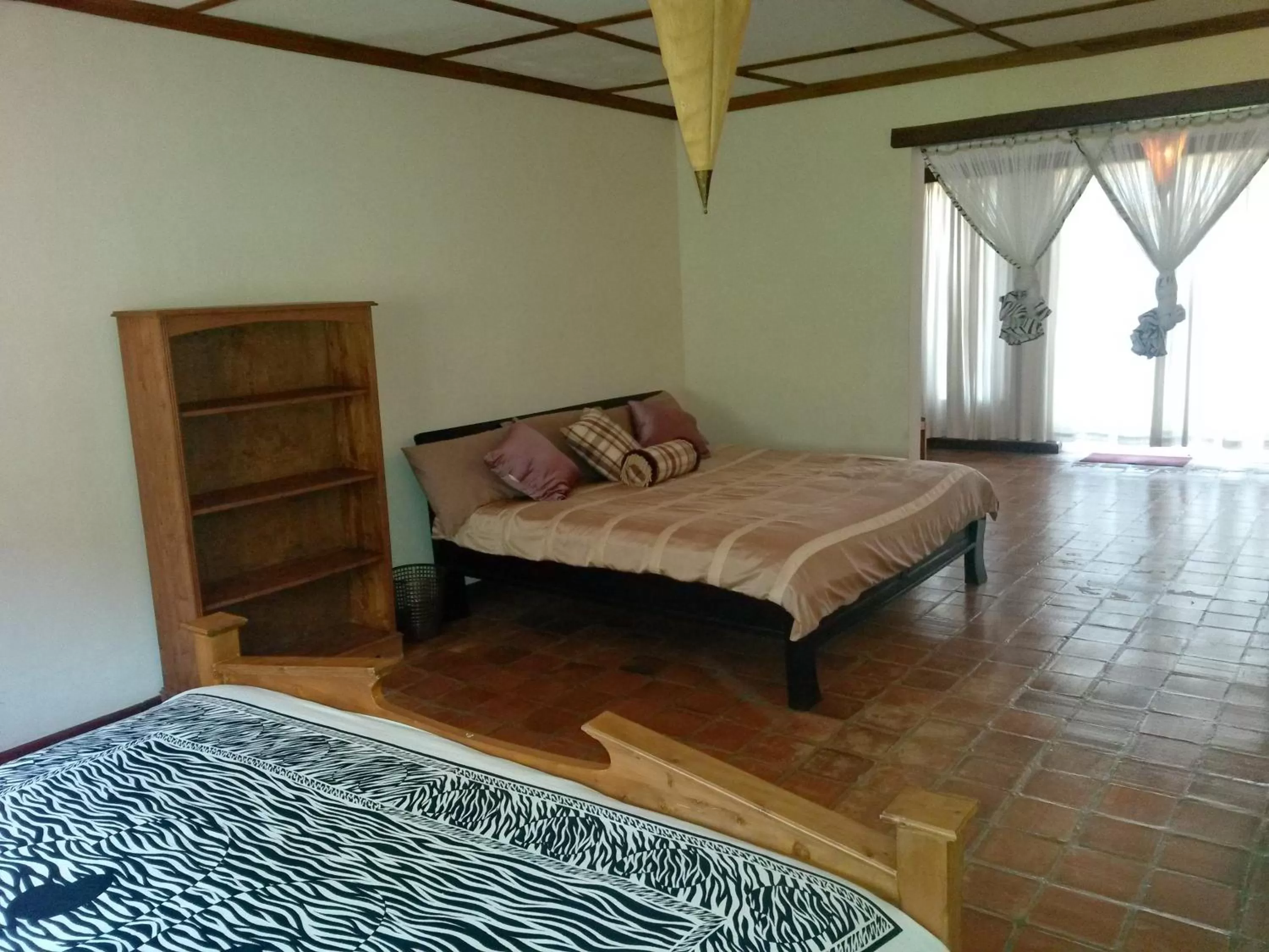 Bed in Mwanzo Lodge