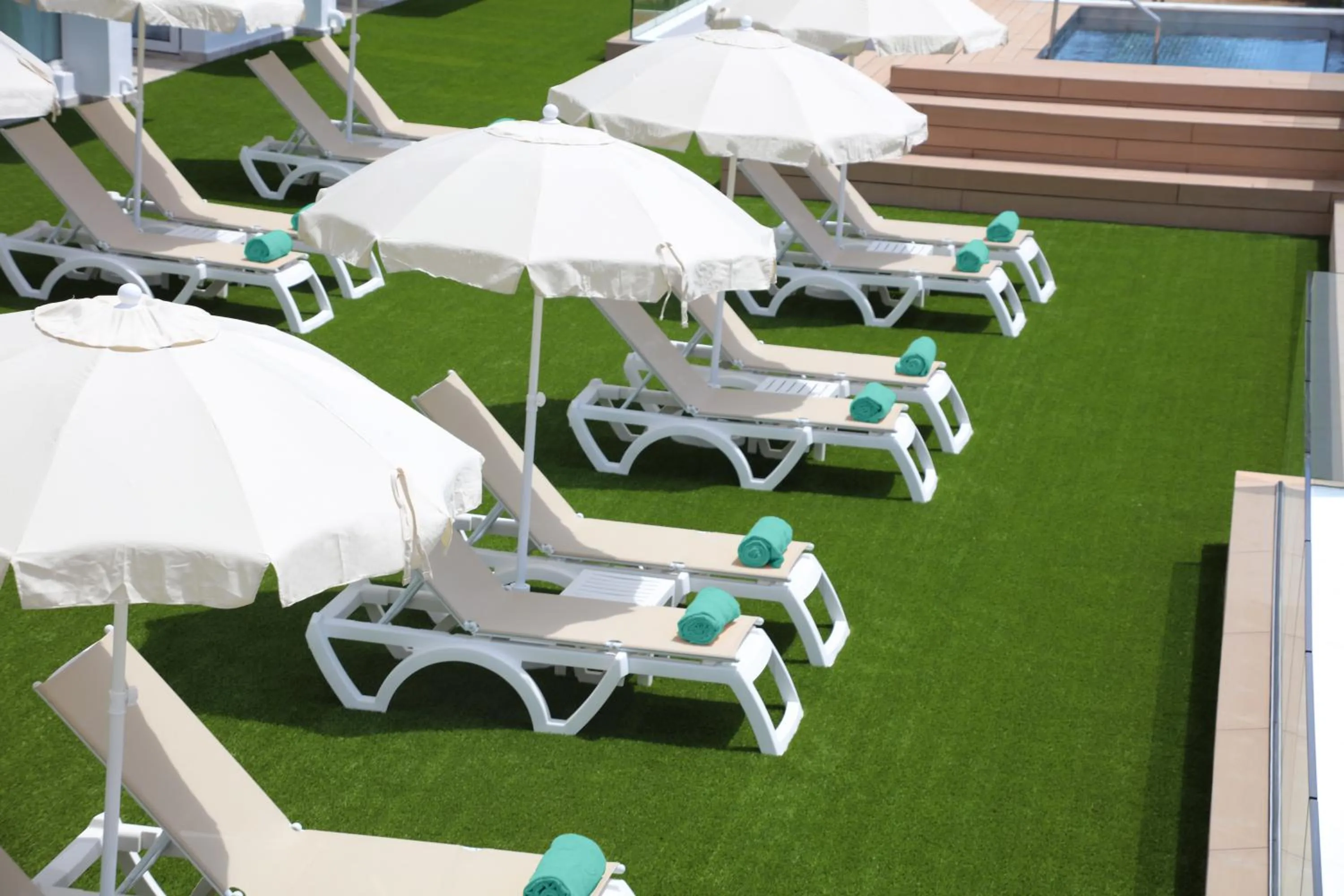 Solarium in Iberostar Selection Santa Eulalia Ibiza