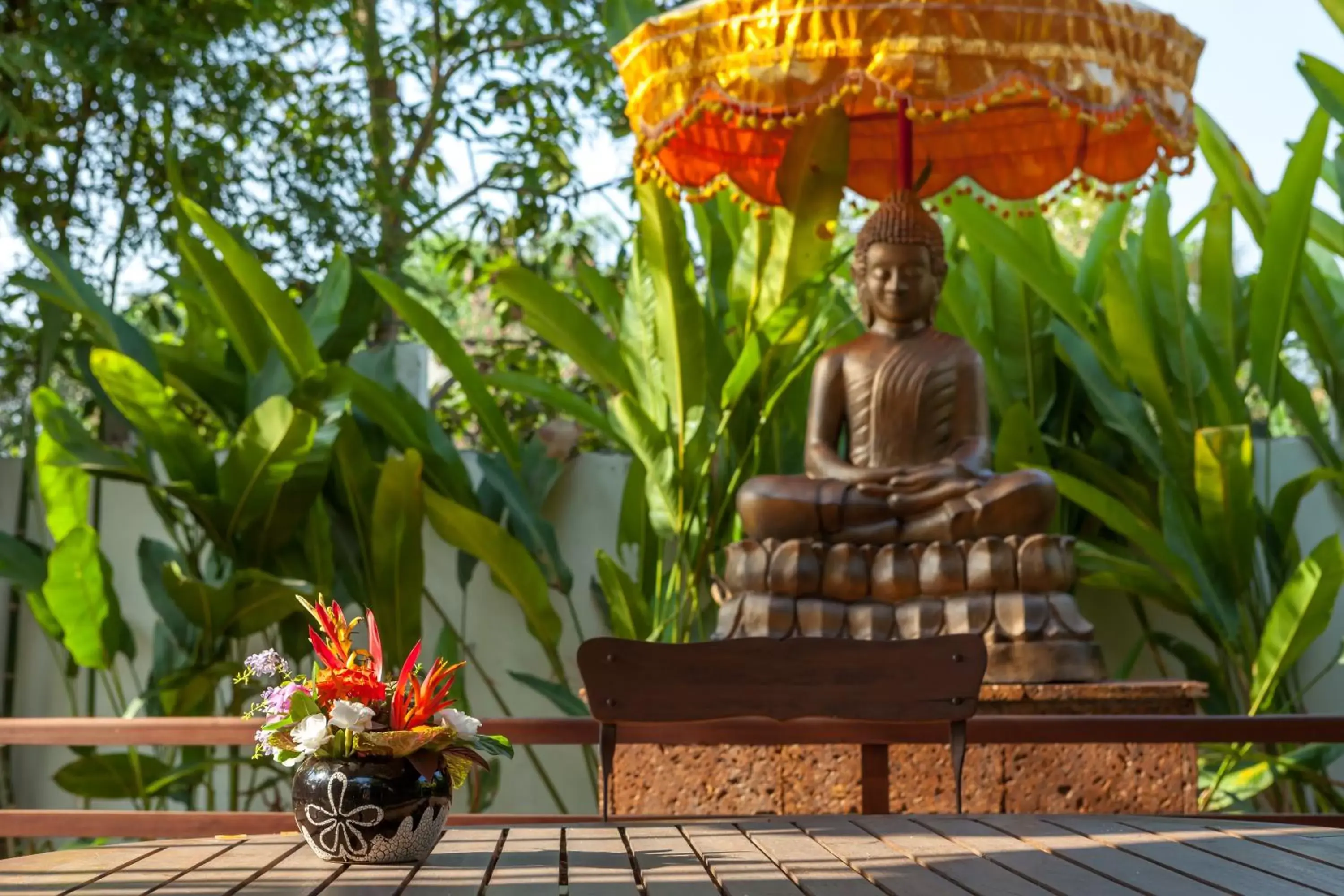 Garden, Patio/Outdoor Area in La Palmeraie D'angkor