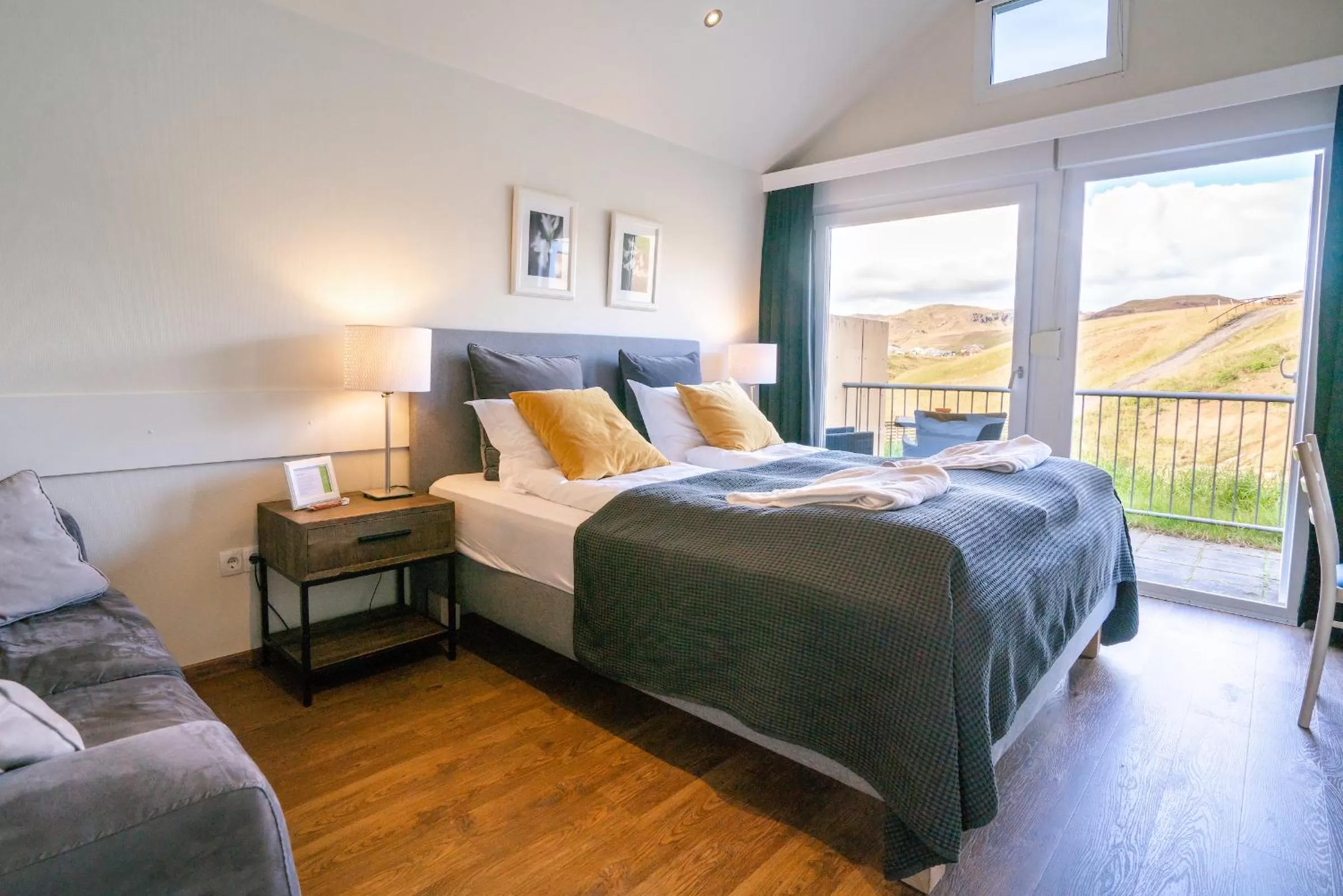 Bed in Frost and Fire Hotel