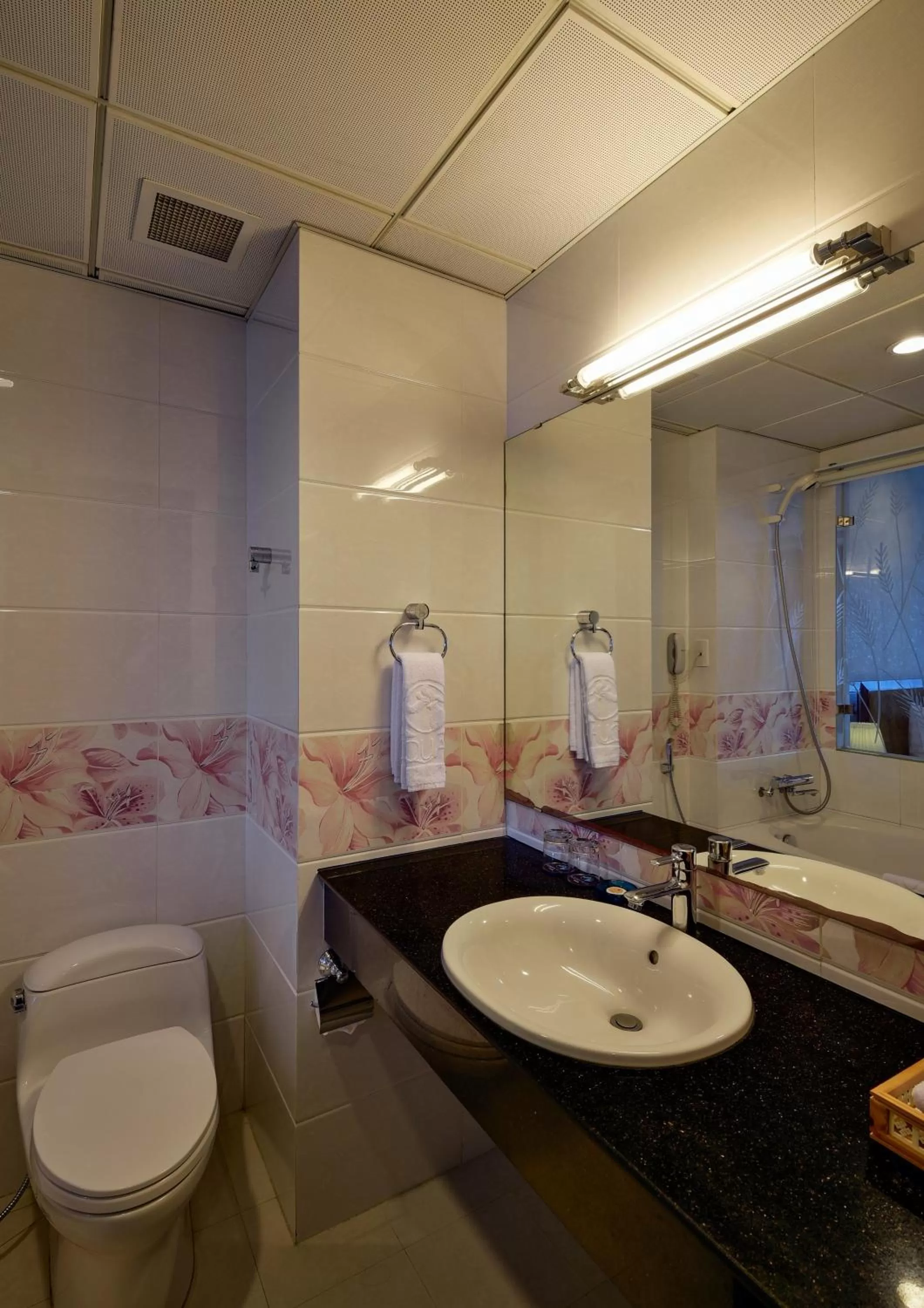 Bathroom in Aquari Hotel