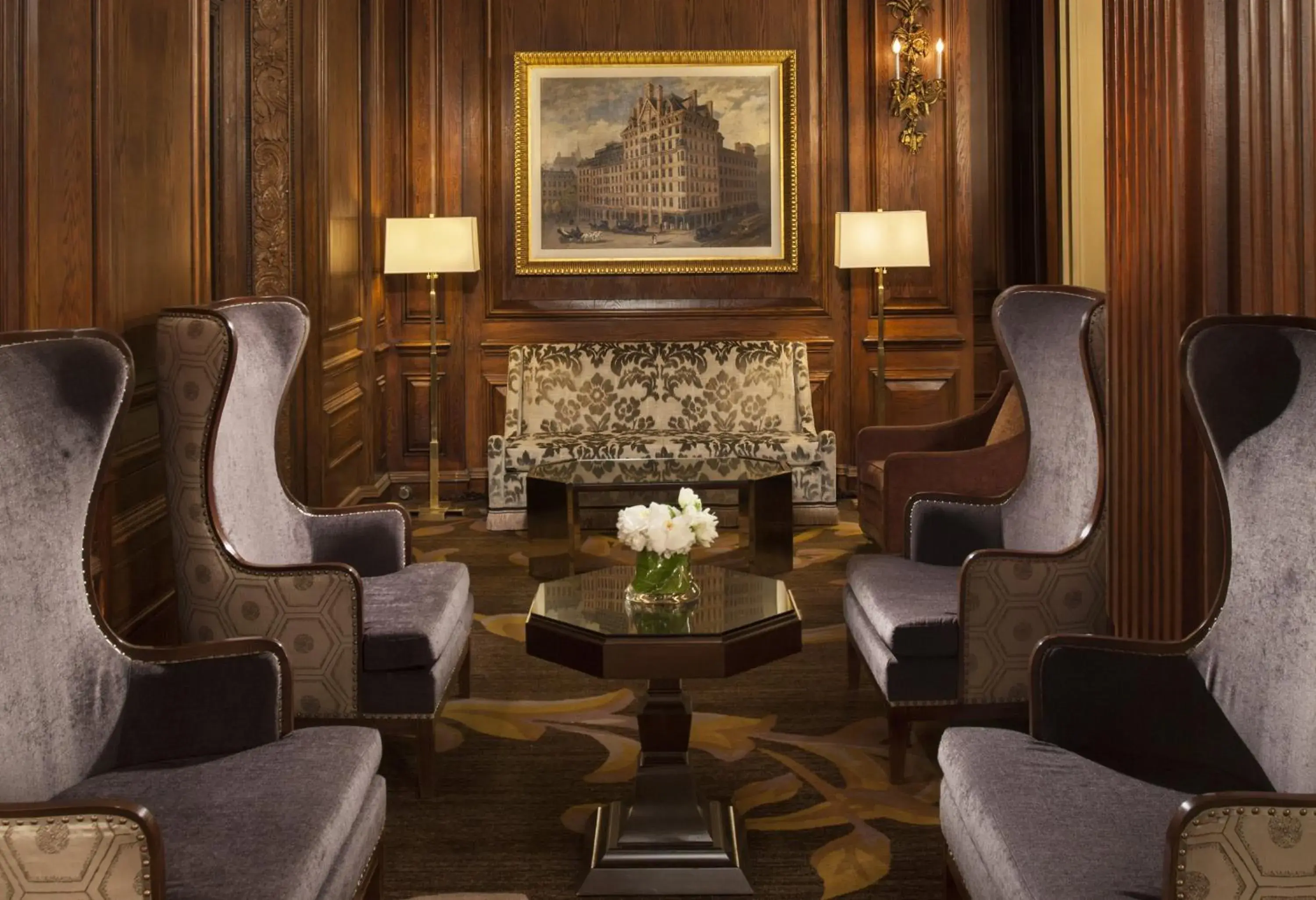 Lobby or reception, Lounge/Bar in Boston Omni Parker House Hotel