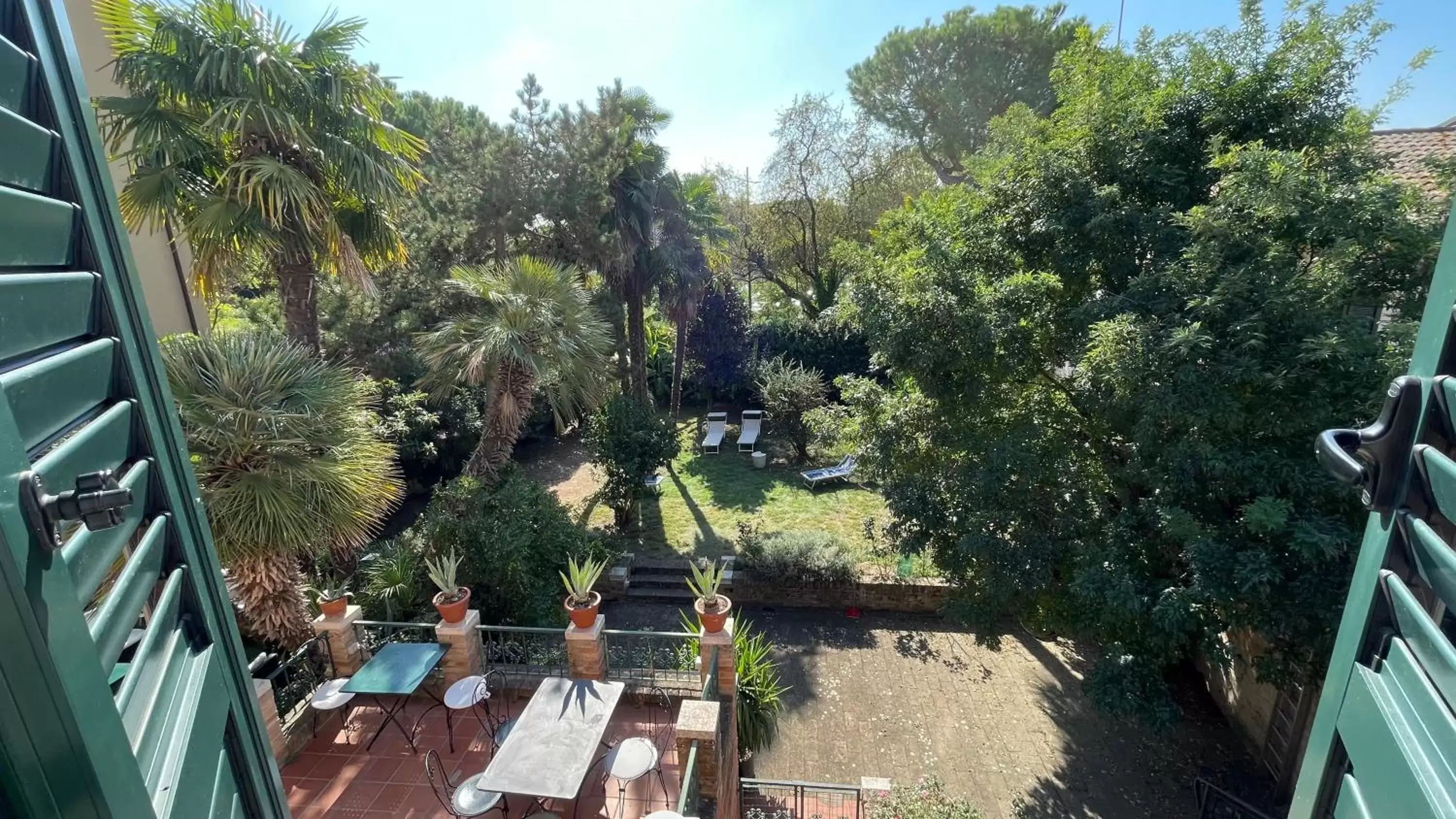 Bird's eye view in Ai Giardini di San Vitale