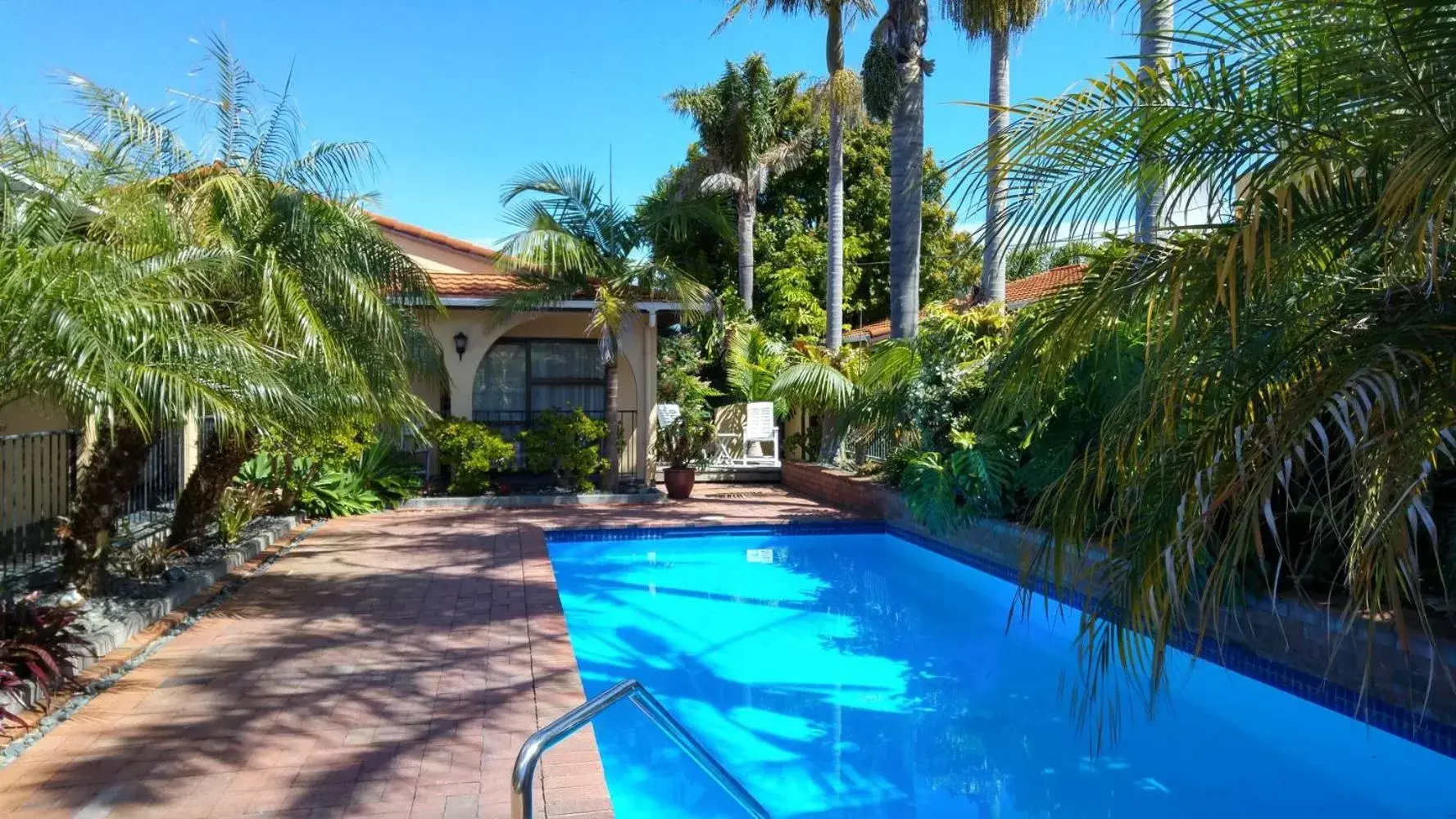 Swimming Pool in Hobson's Choice Motel