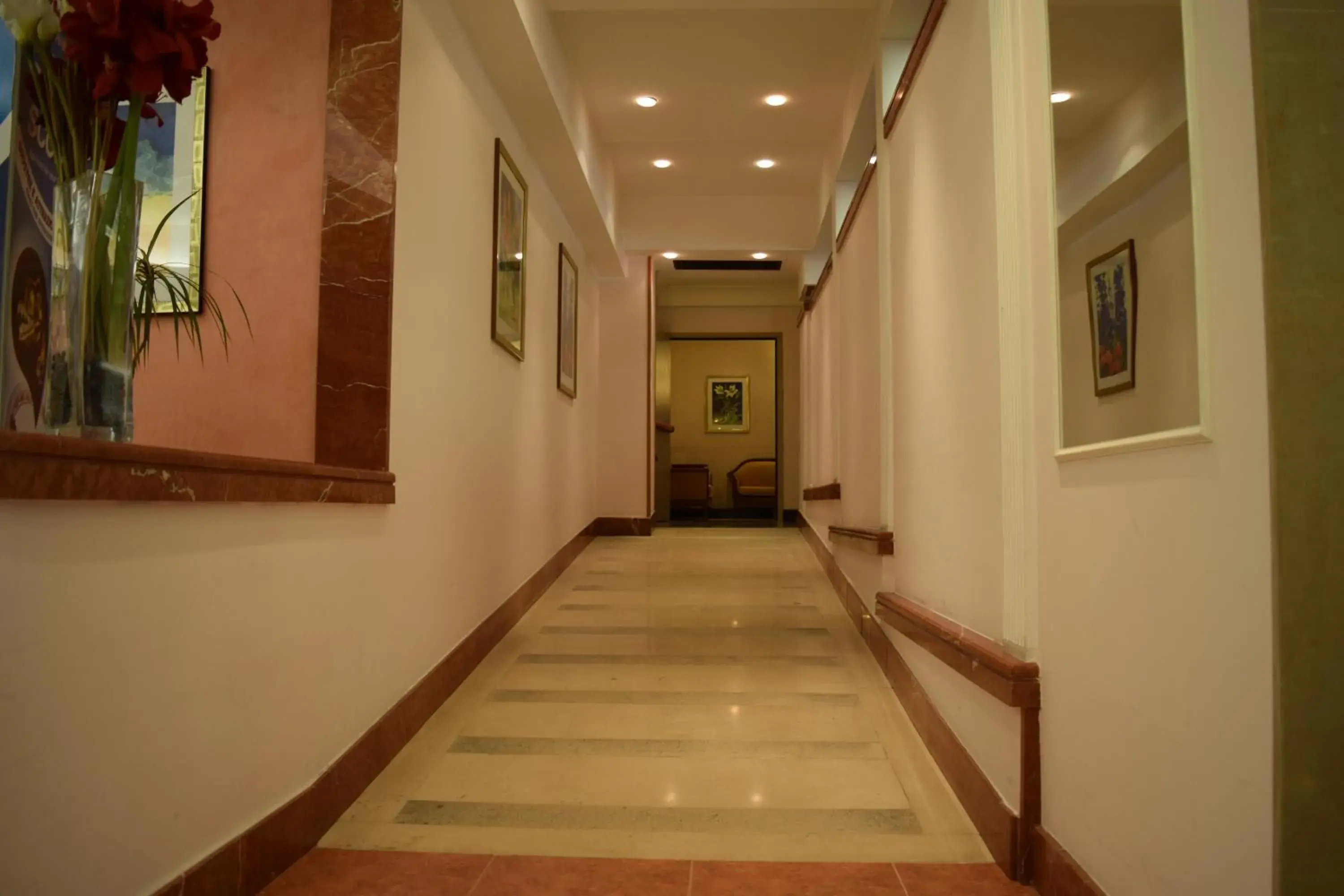 Lobby or reception in Hotel President Pomezia