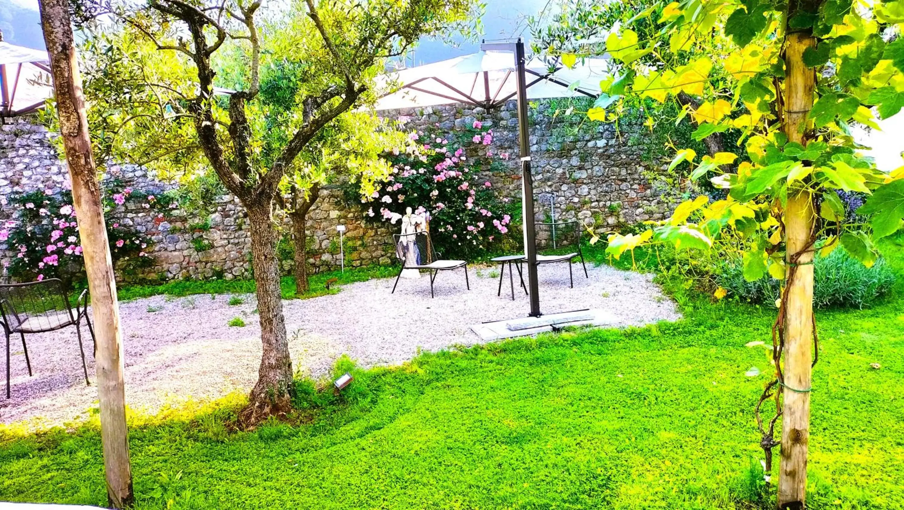 Natural landscape, Garden in Badia Giulia Prestigious Historical B&B