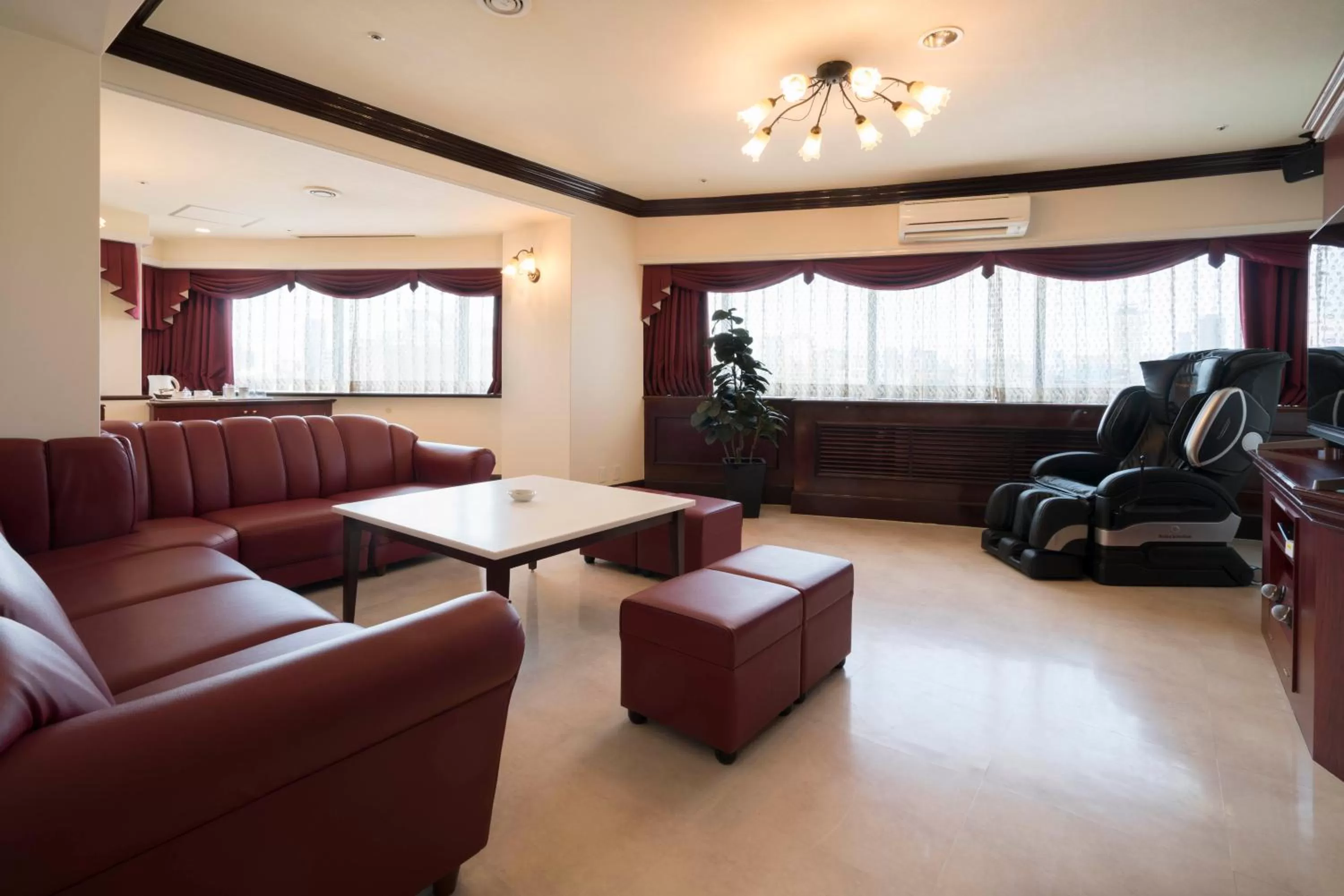 Living room in Hotel Alps
