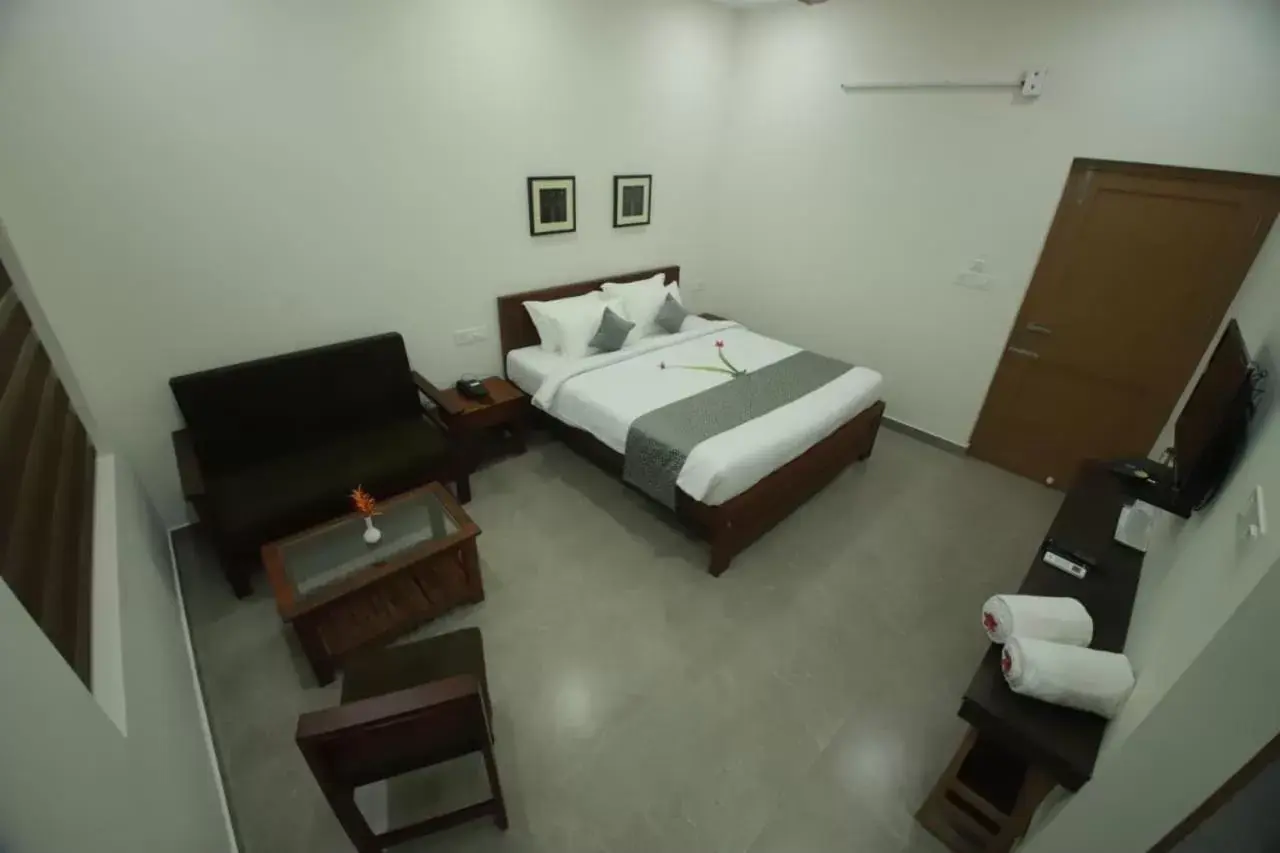 Bed in GREEN PLANET HOTEL Bed in GREEN PLANET HOTEL