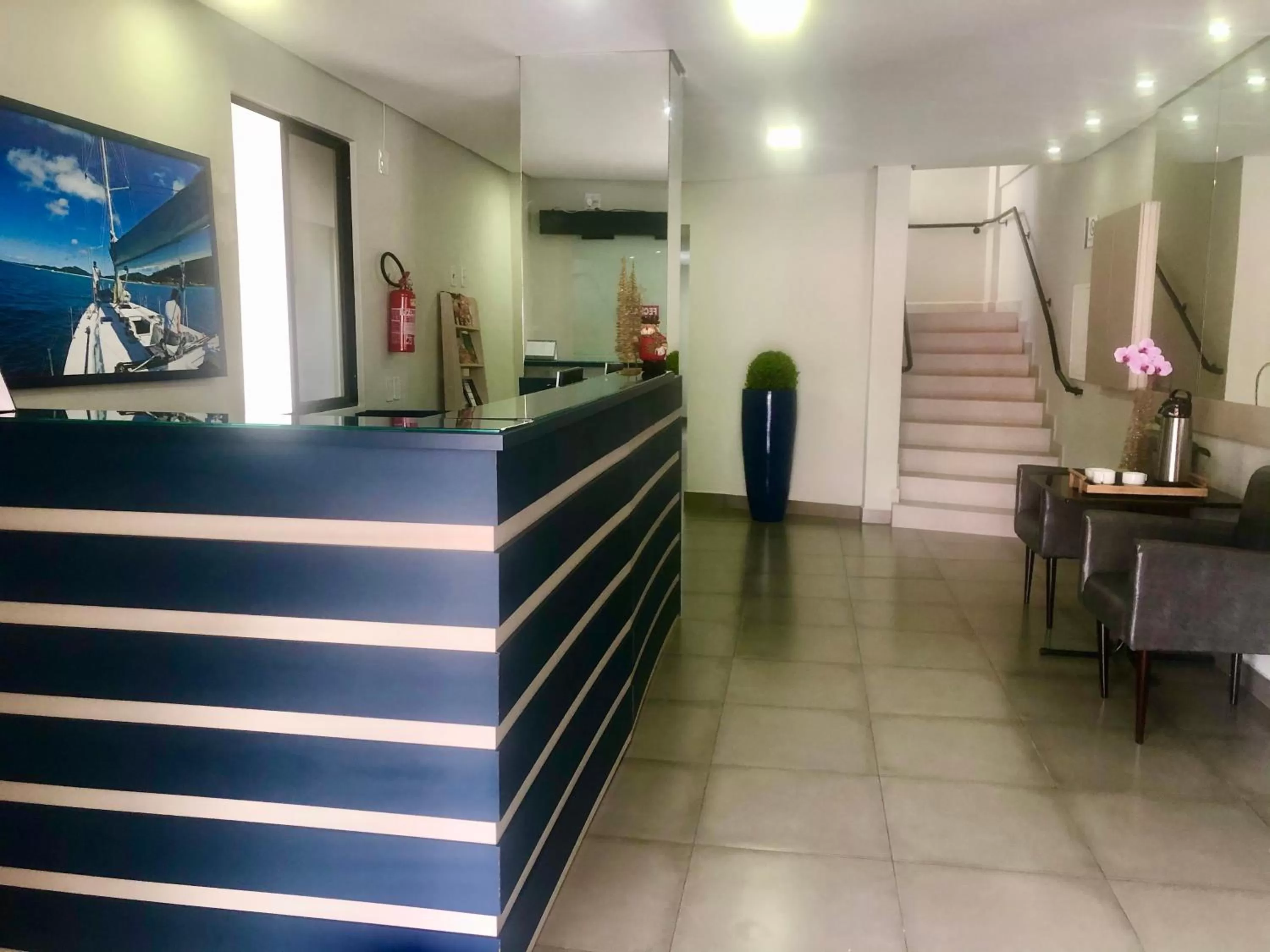 Lobby or reception in Hotel Marjaí