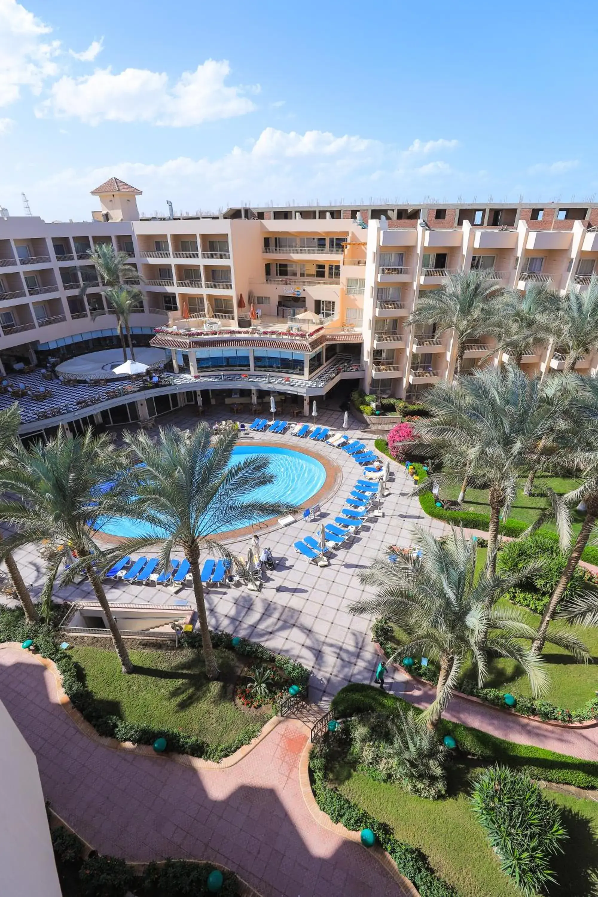 Pool View in Sea Star Beau Rivage Hotel