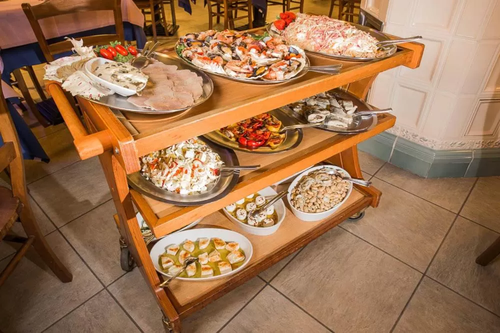 Food close-up in Hotel Bacco