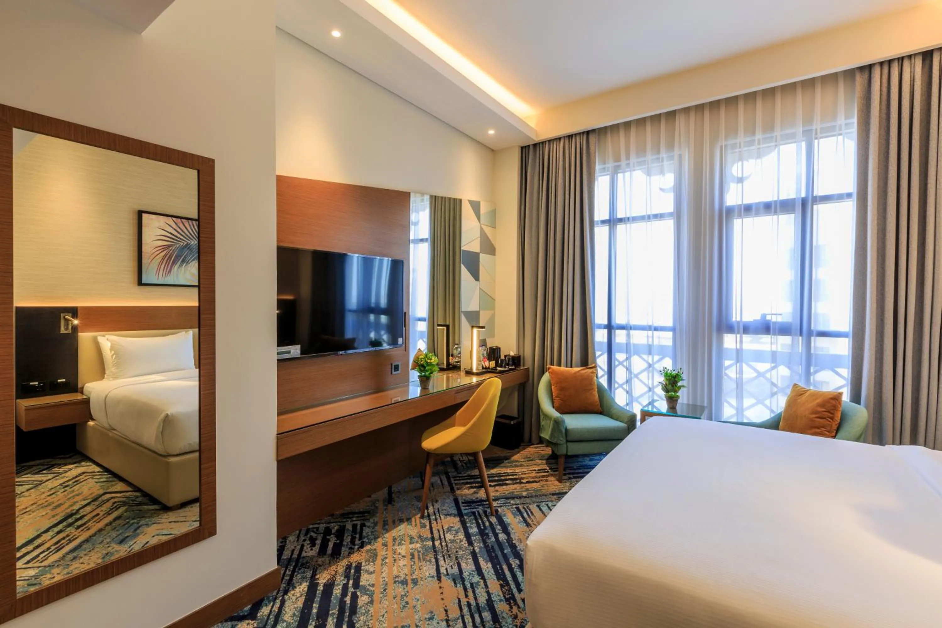 Photo of the whole room, Bed in S19 Hotel-Al Jaddaf Metro Station