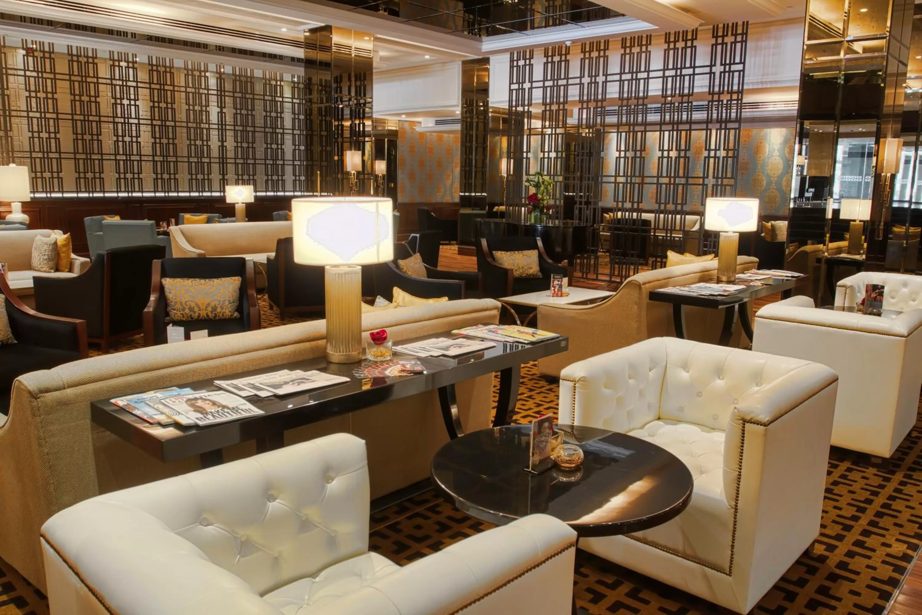 Lounge or bar in InterContinental Bahrain by IHG