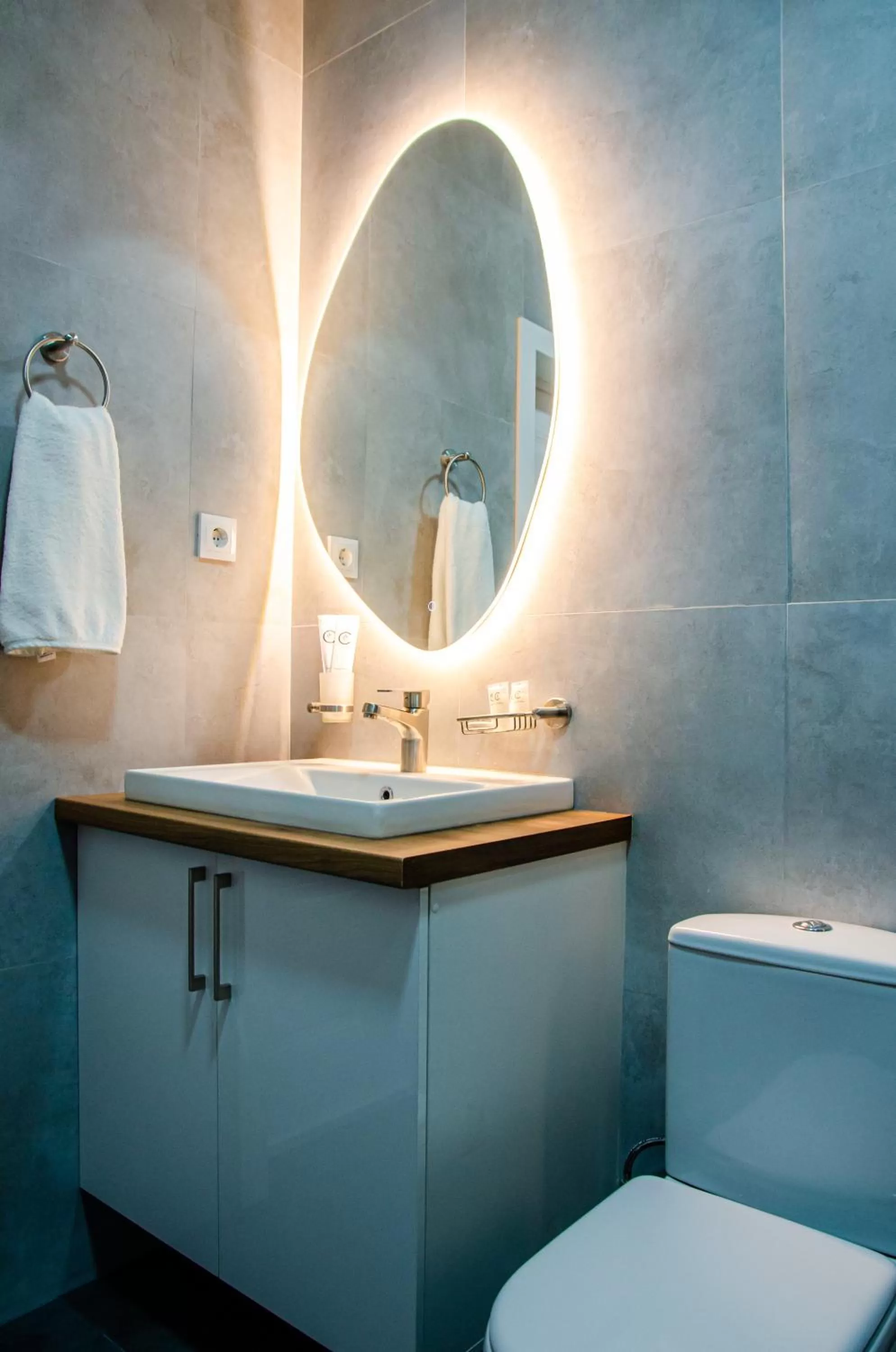 Bathroom in Dosman Hotel Bishkek