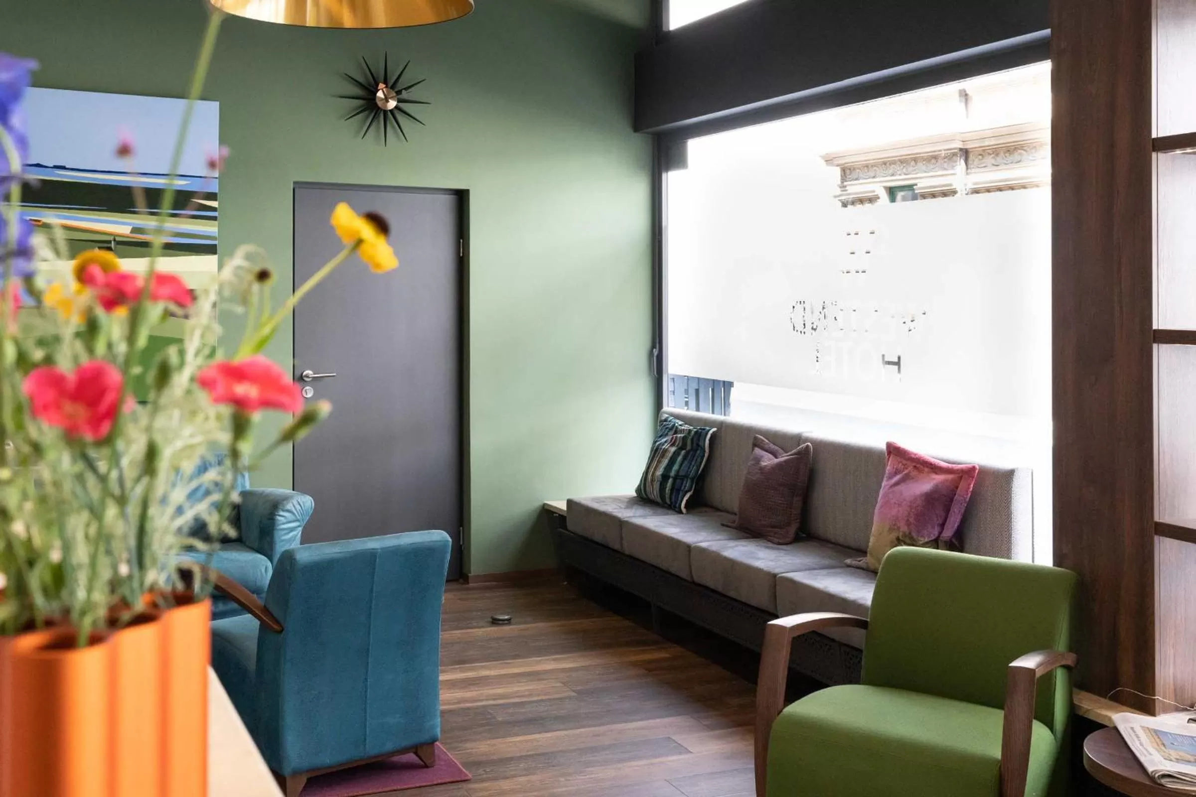 Lobby or reception in Westend Hotel (non-smoking)