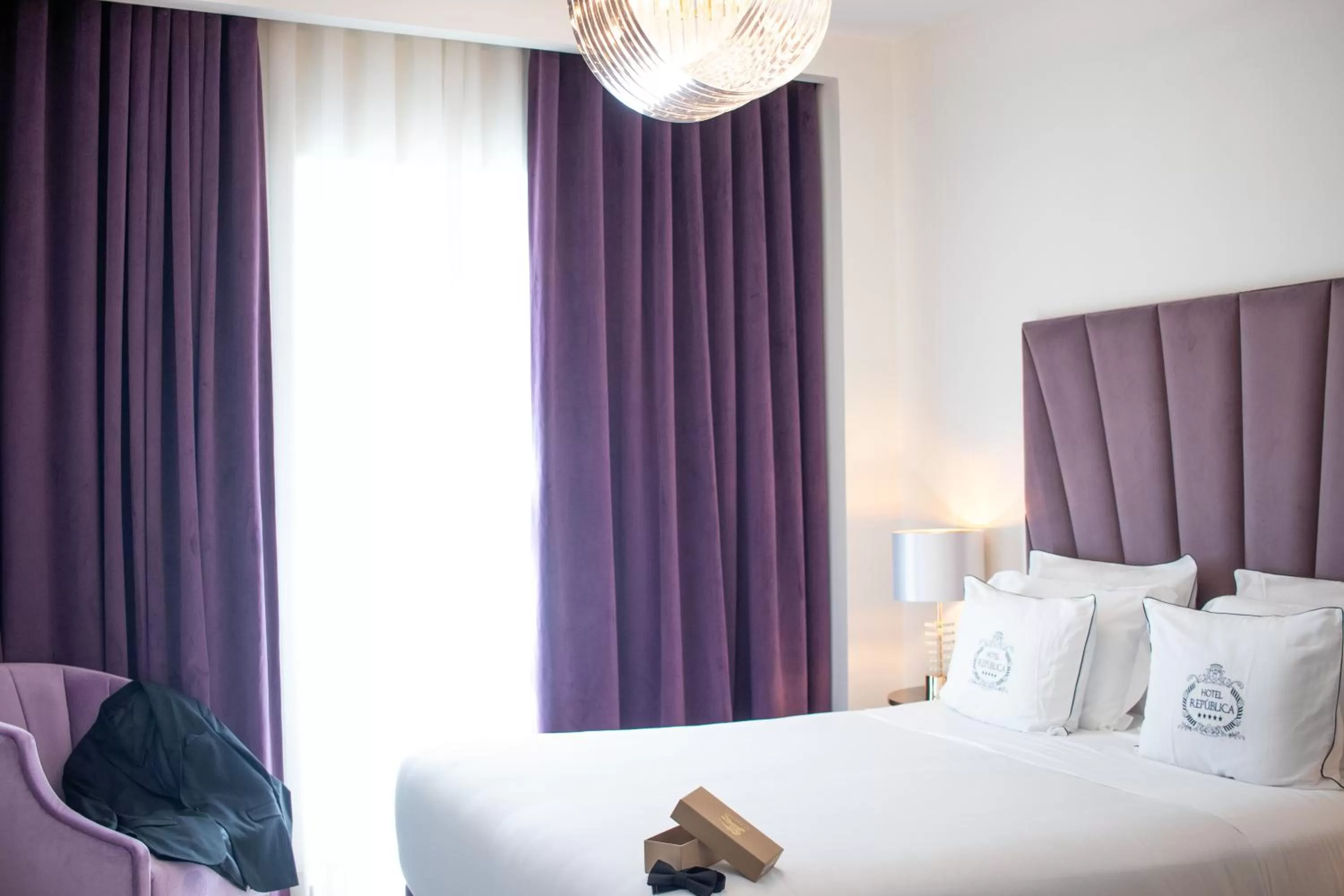 Bed in Hotel República Boutique Hotel