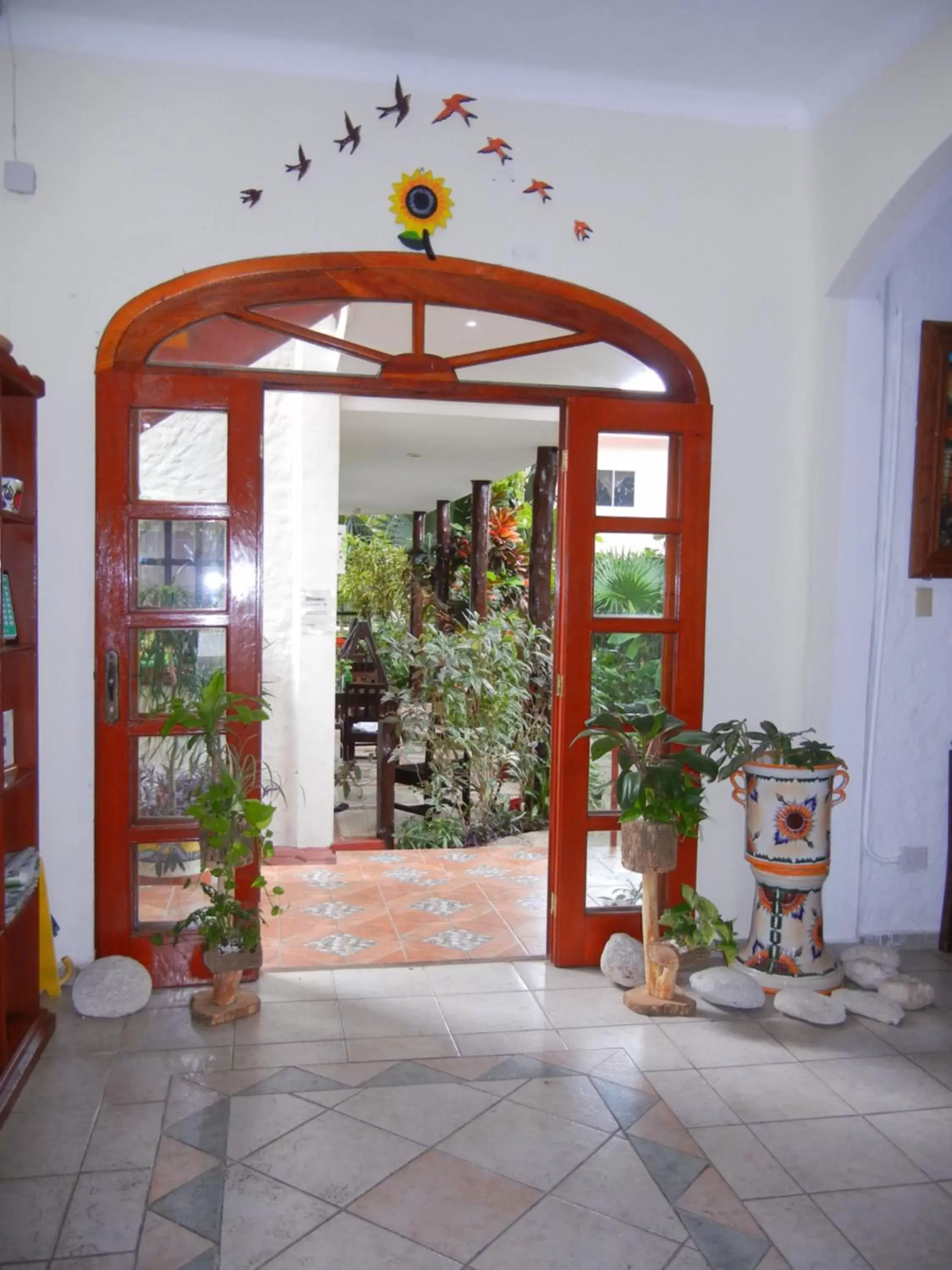 Patio in Hotel El Moro