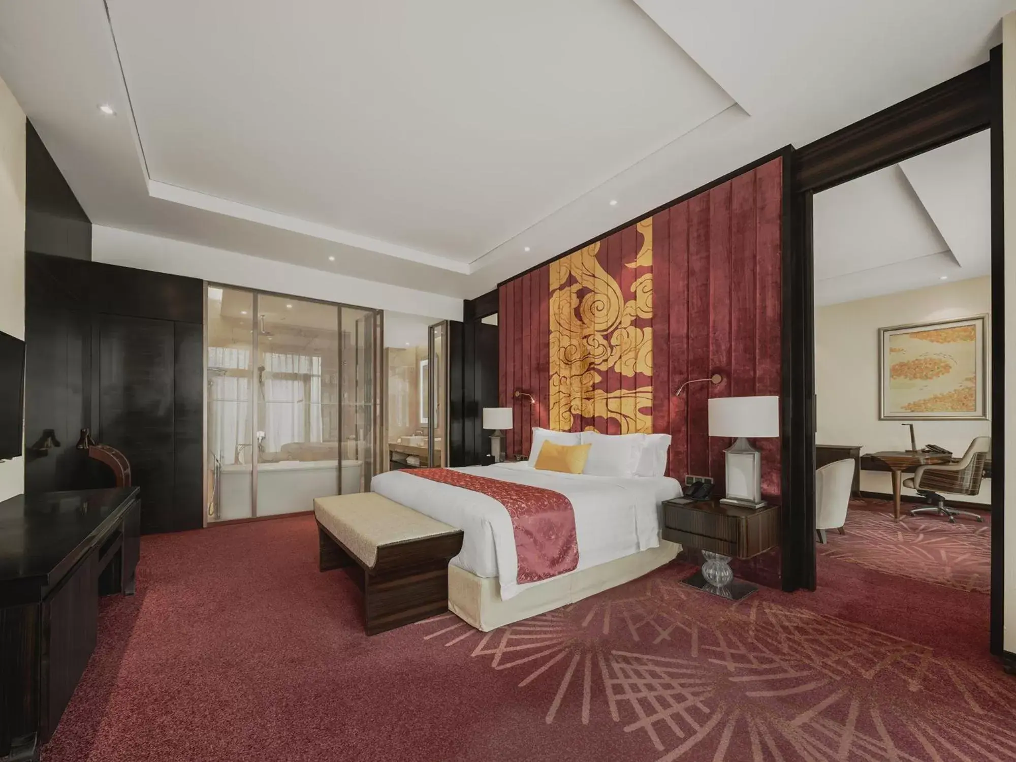 Bed in Gran Melia Xi'an Bed in Gran Melia Xi'an