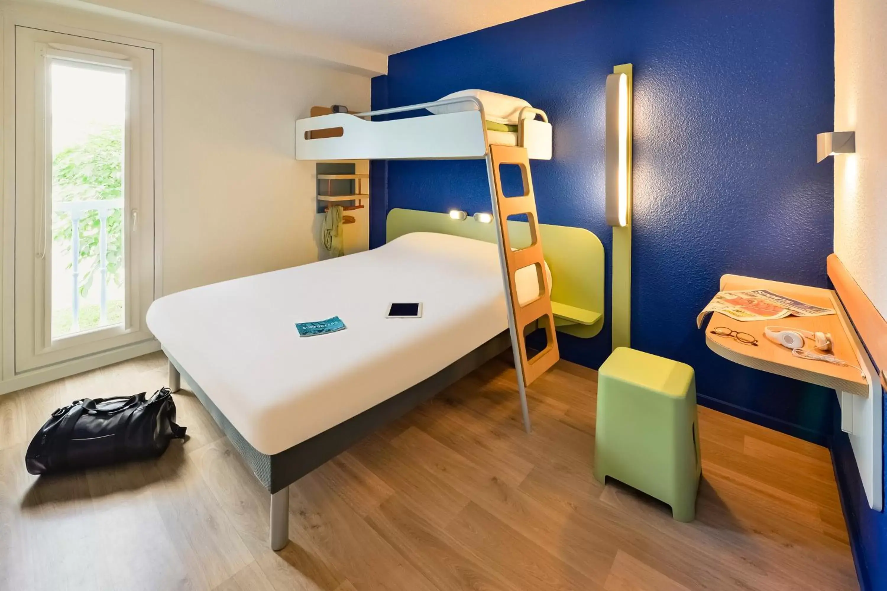 Bedroom, Bunk Bed in Ibis budget Chambéry Centre Ville