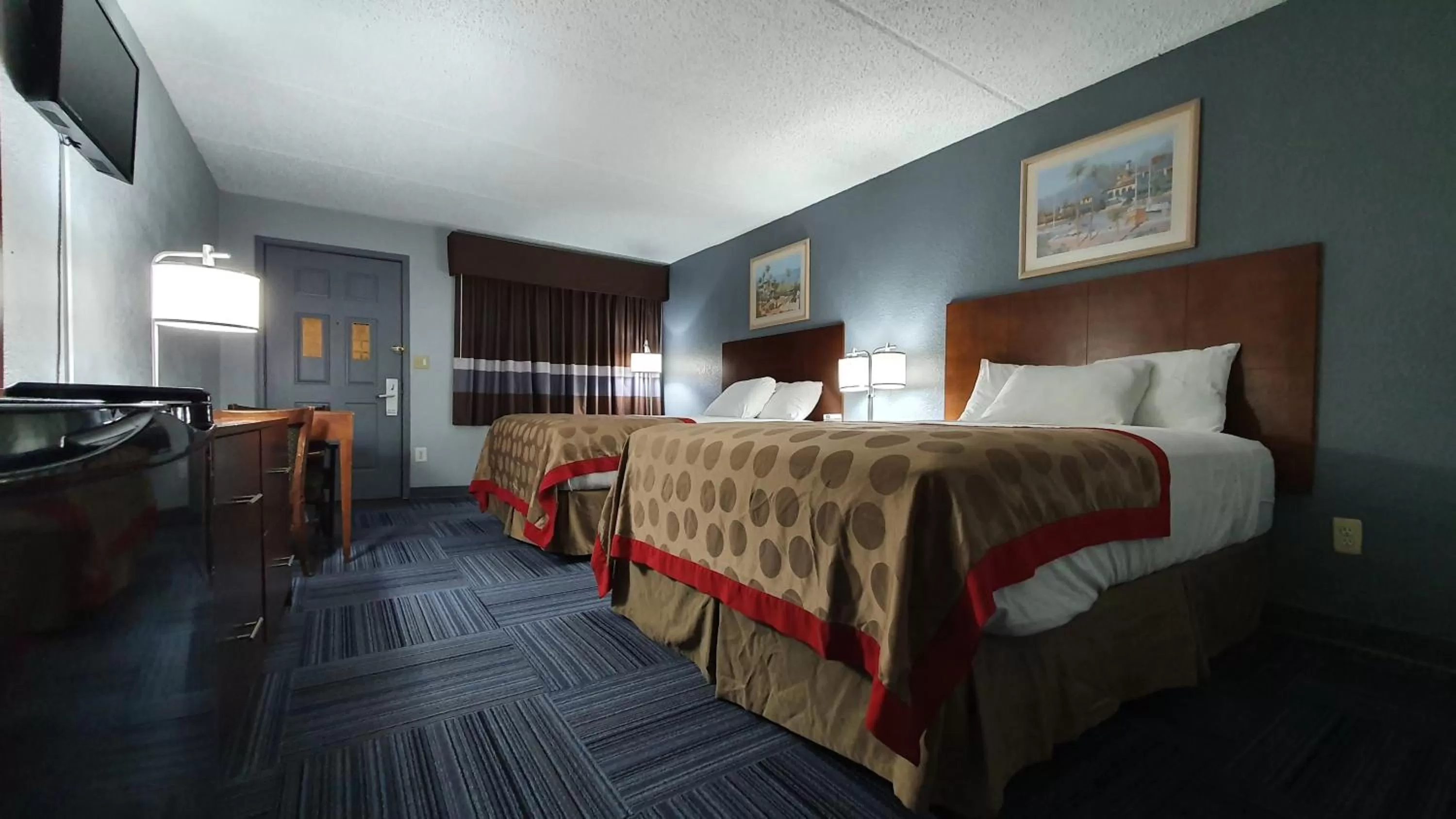 Bed in South Padre Island Inn