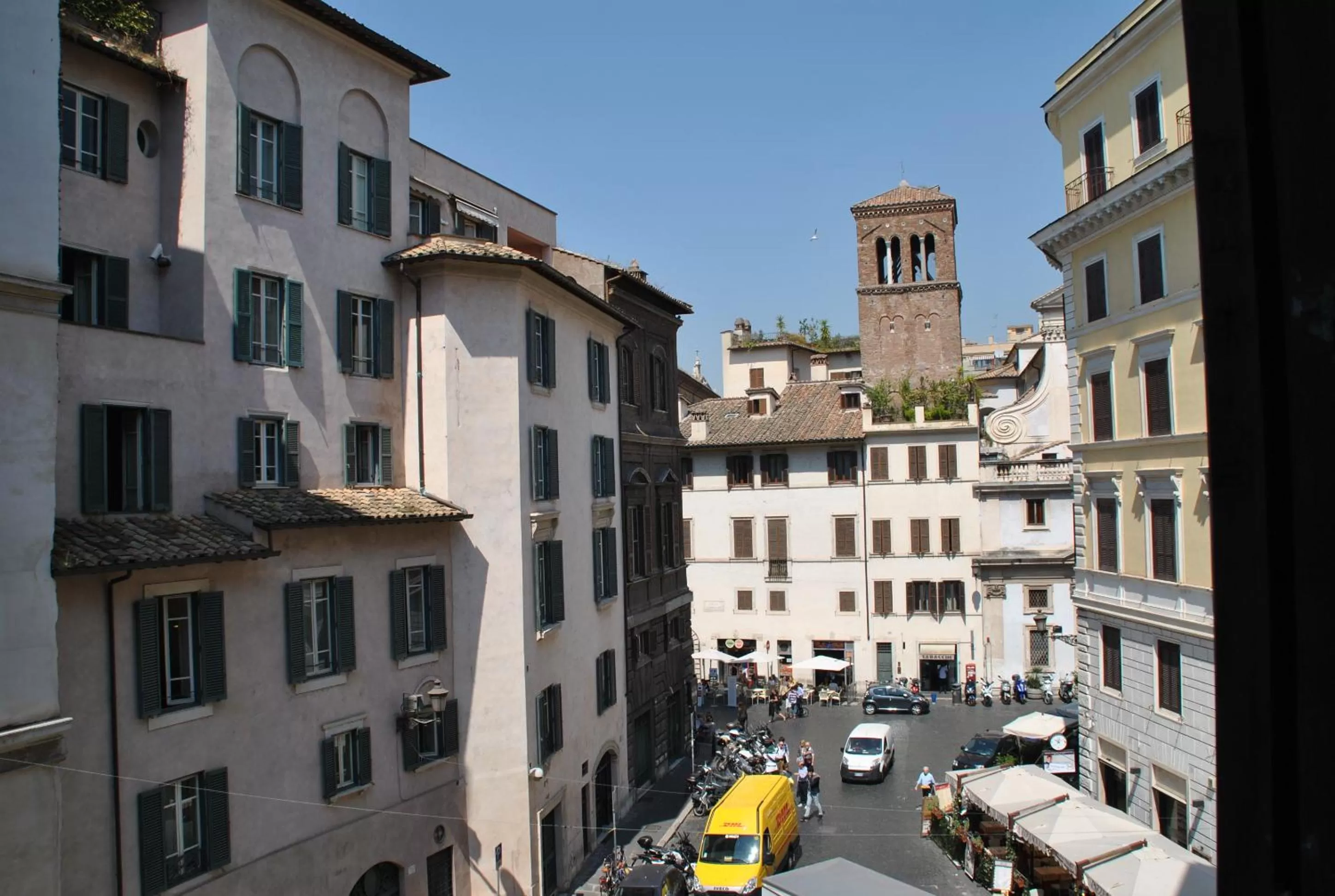 Bird's eye view in Hotel Mimosa Pantheon