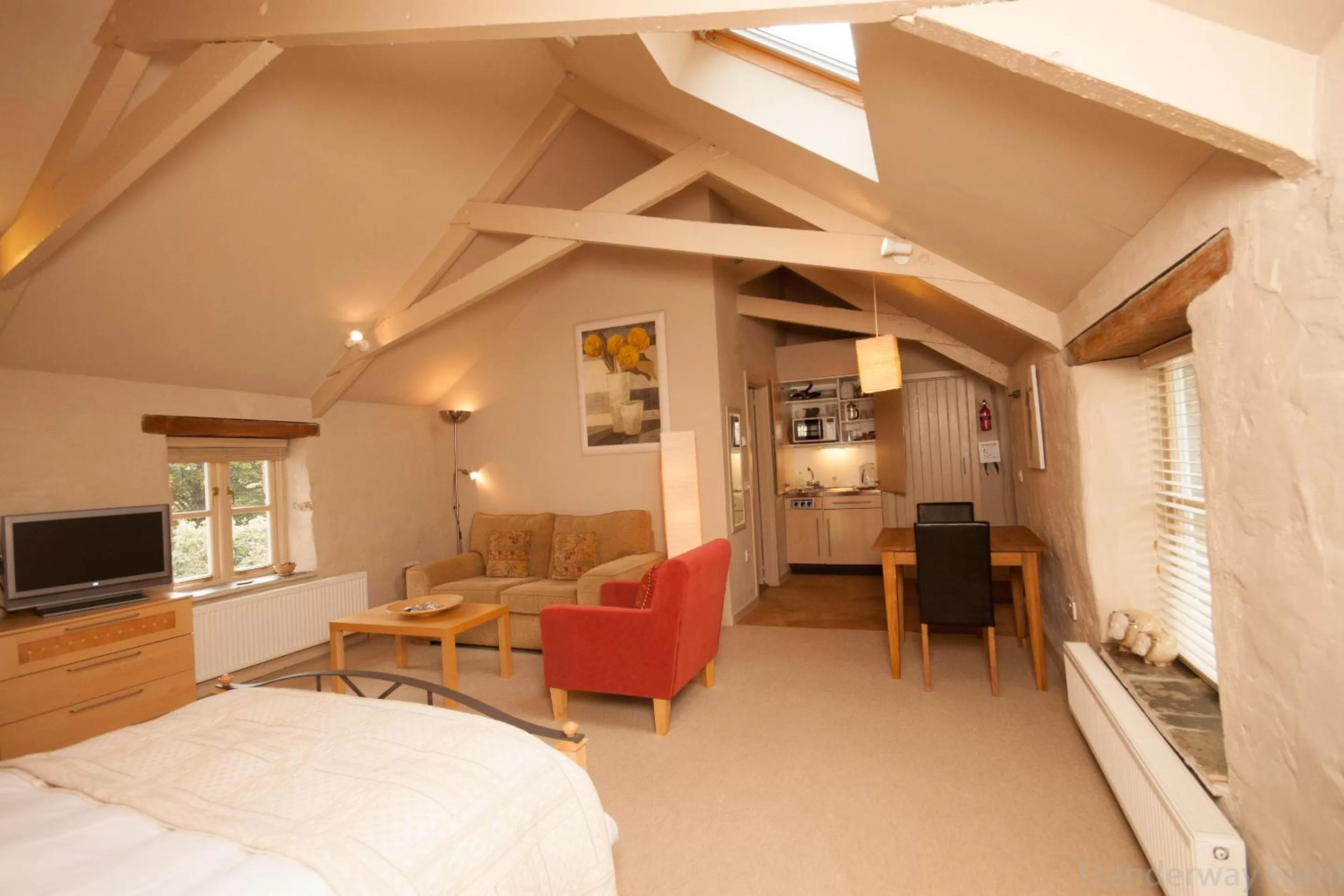 Photo of the whole room, Seating Area in Trenderway Farm