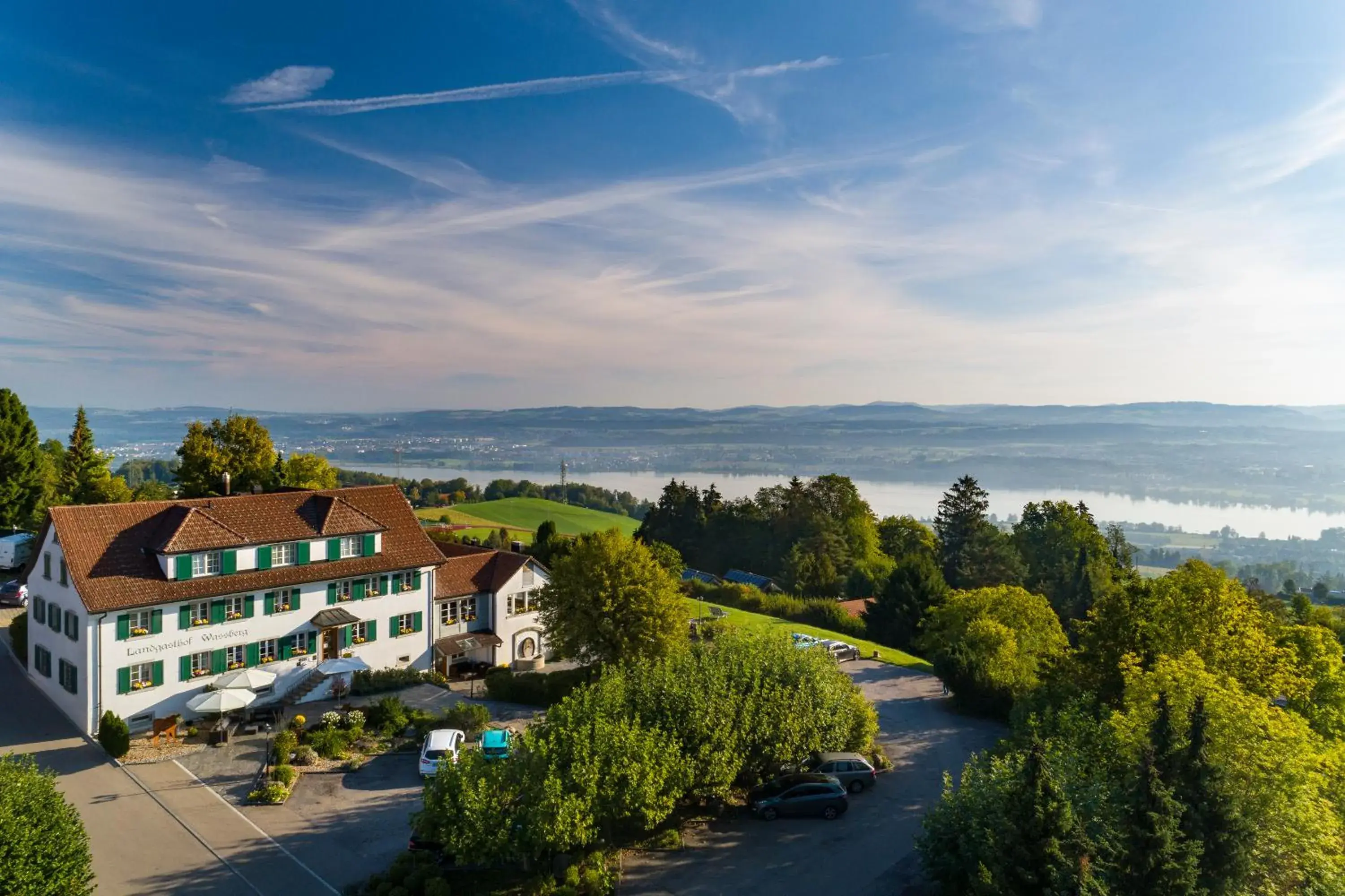 Bird's eye view, Bird's-eye View in Hotel Wassberg