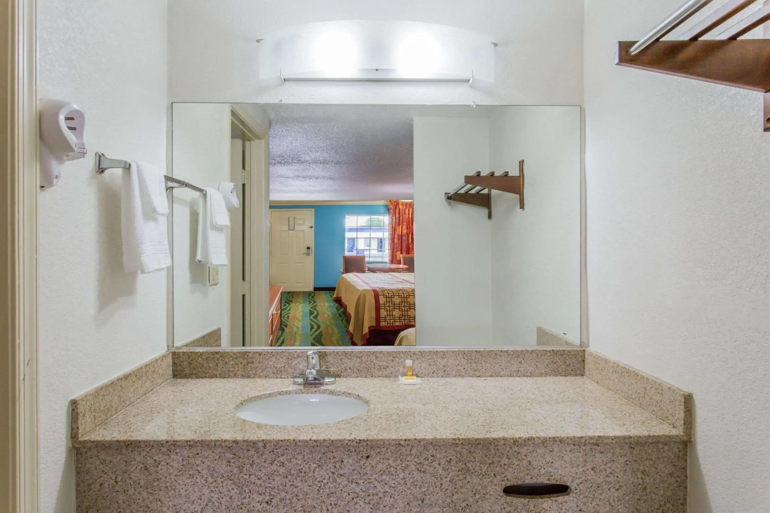 Photo of the whole room, Bathroom in Days Inn by Wyndham Virginia Beach Town Center