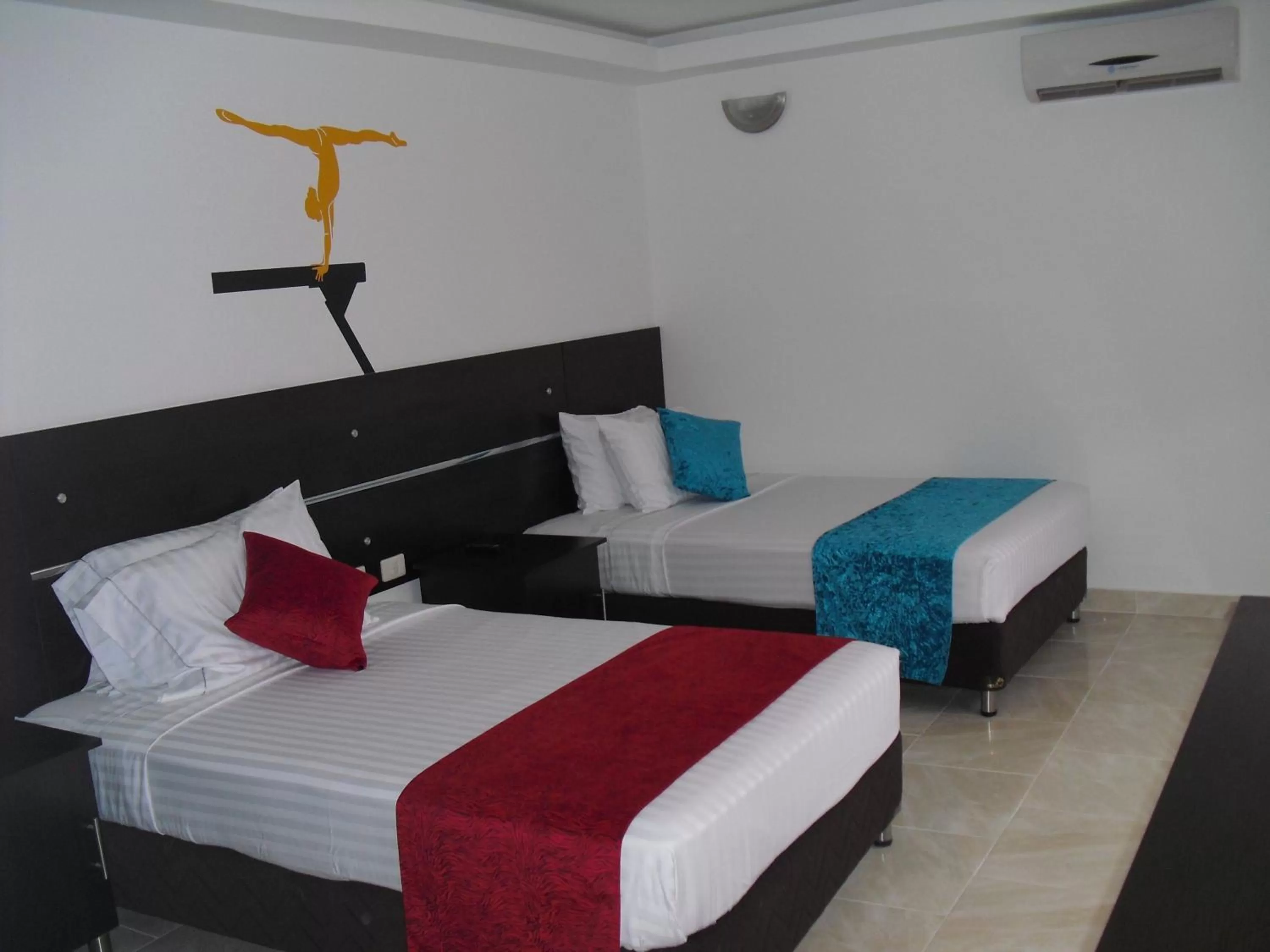 Bed in AW Hotel Sport