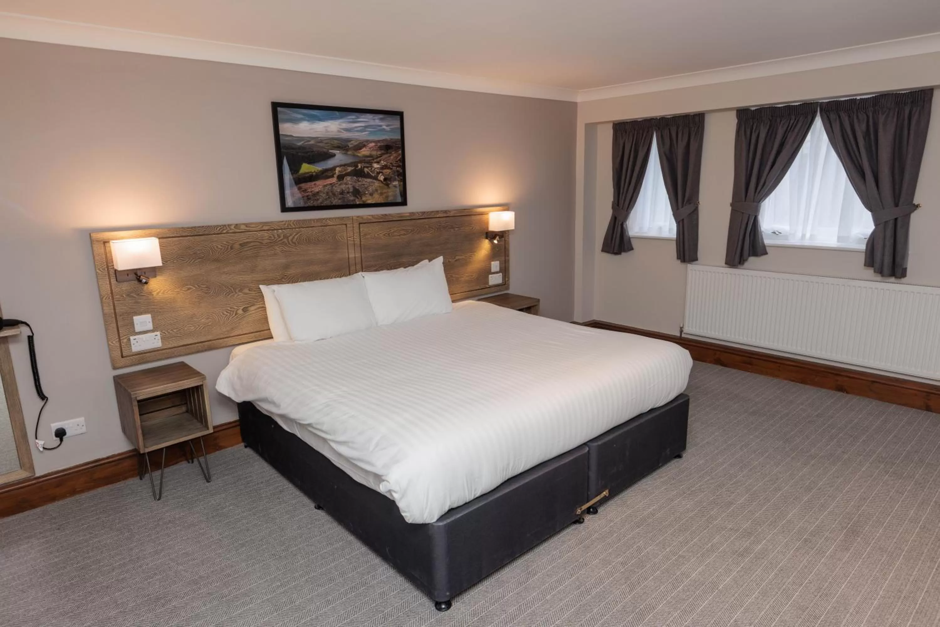 Bedroom, Bed in Boundary, Alfreton by Marston's Inns