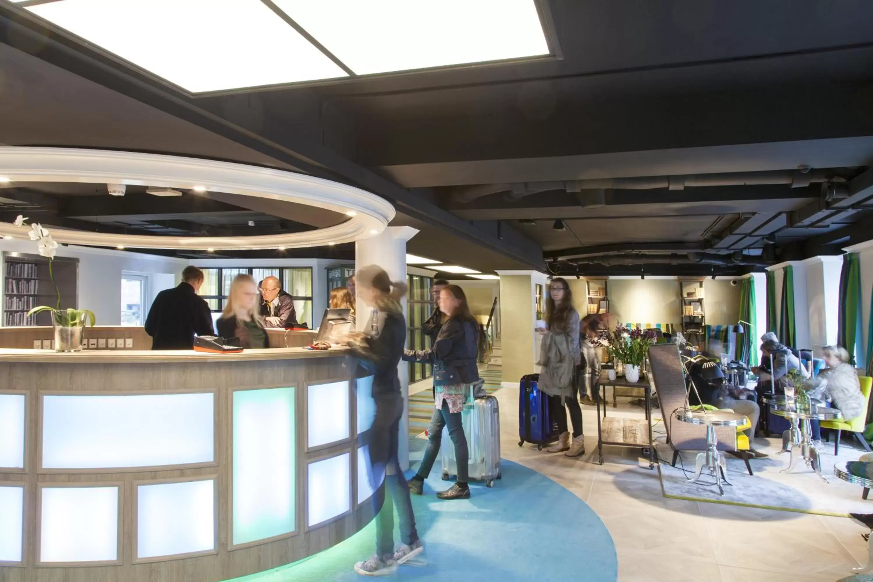 Lobby or reception in Absalon Hotel Lobby or reception in Absalon Hotel